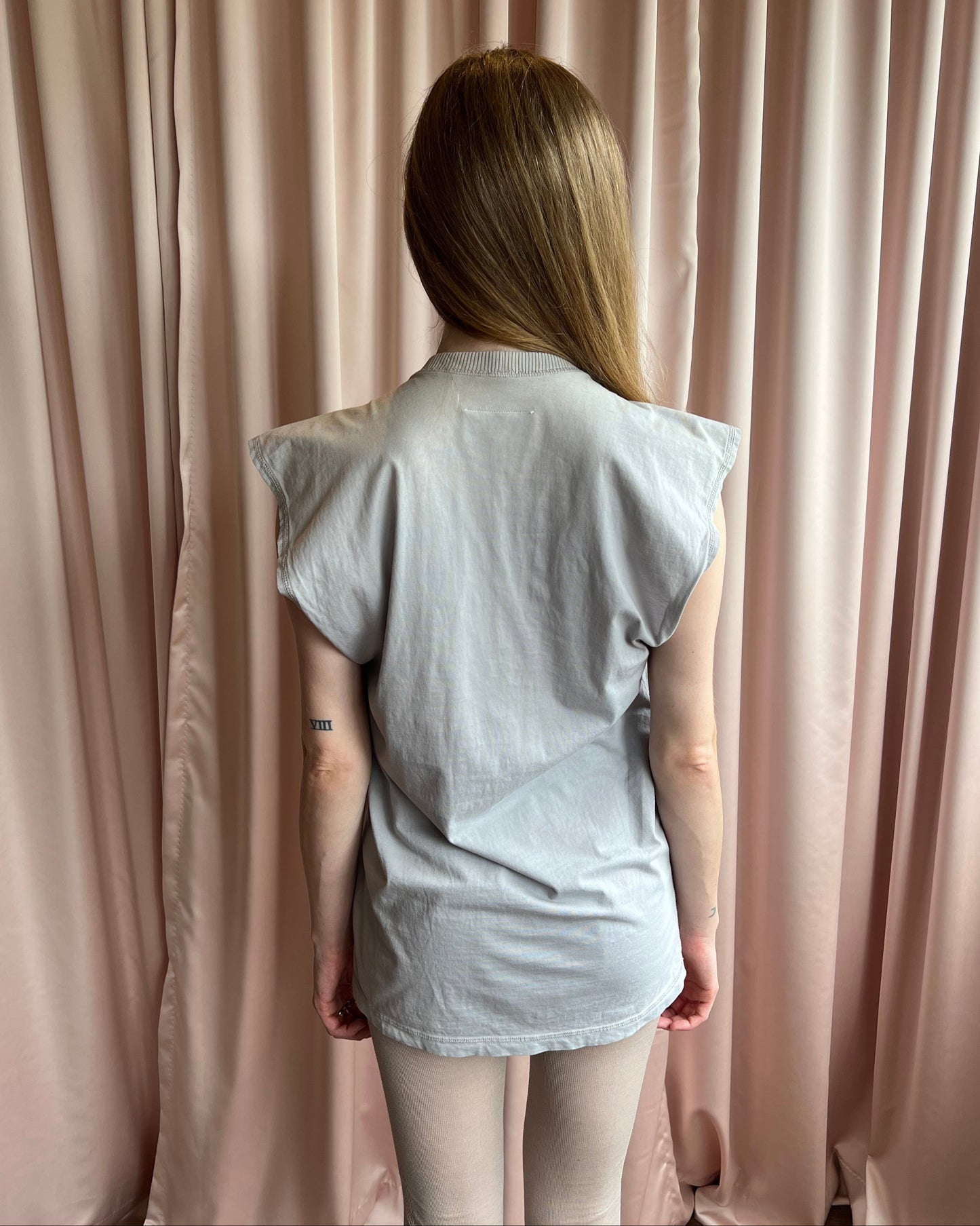 MM6 S/S 2012 Grey Rectangular T-Shirt