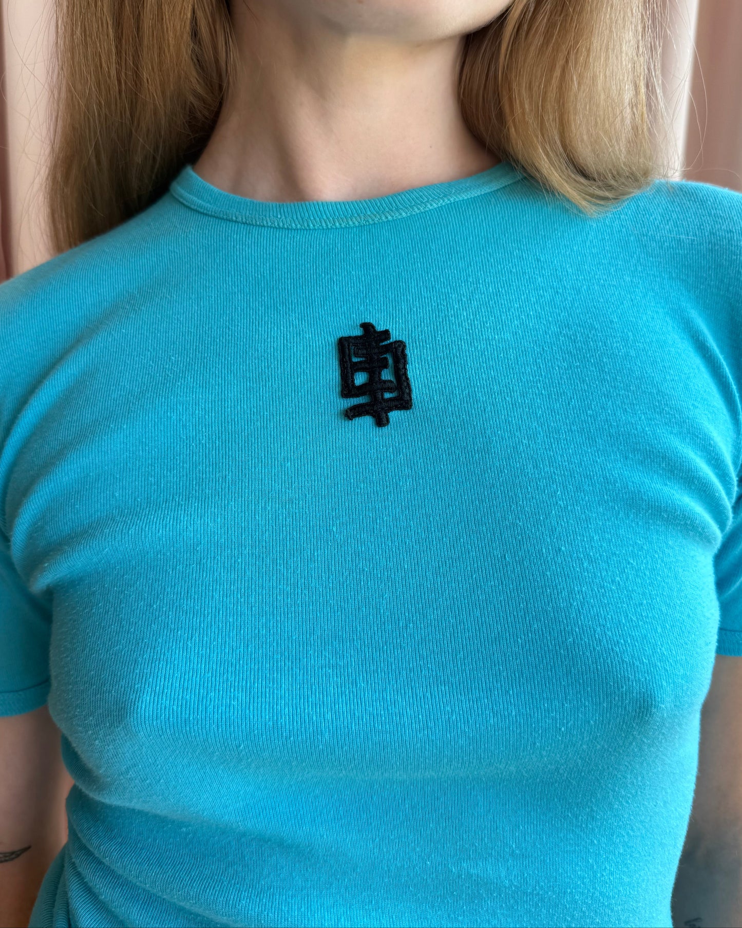 Emilio Pucci 1970’s Vintage Blue Logo T-Shirt