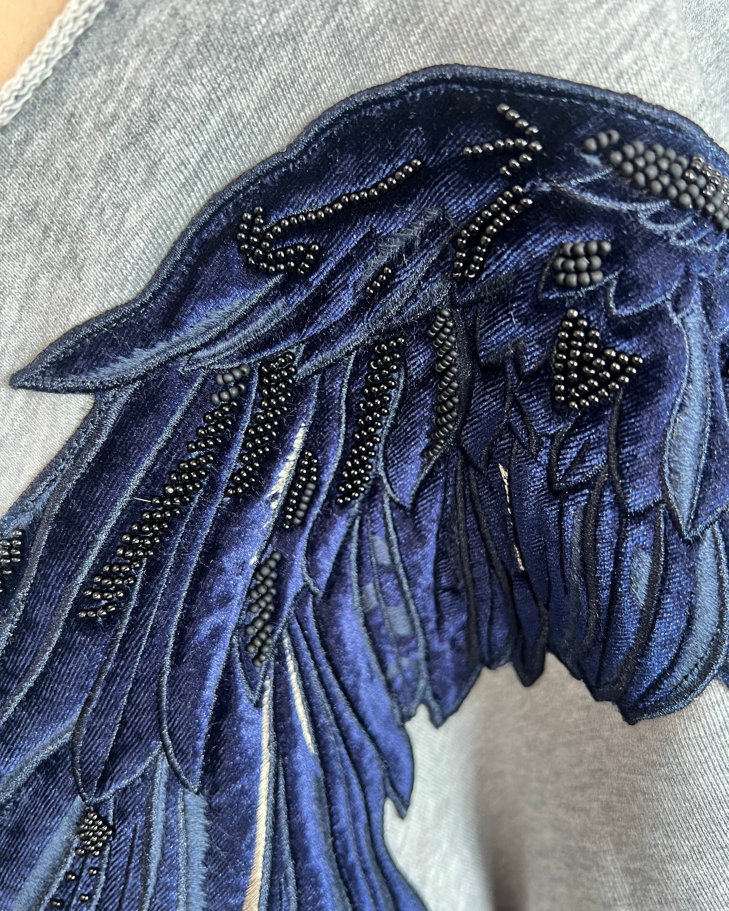 Miss Sixty Angel Wing Crewneck