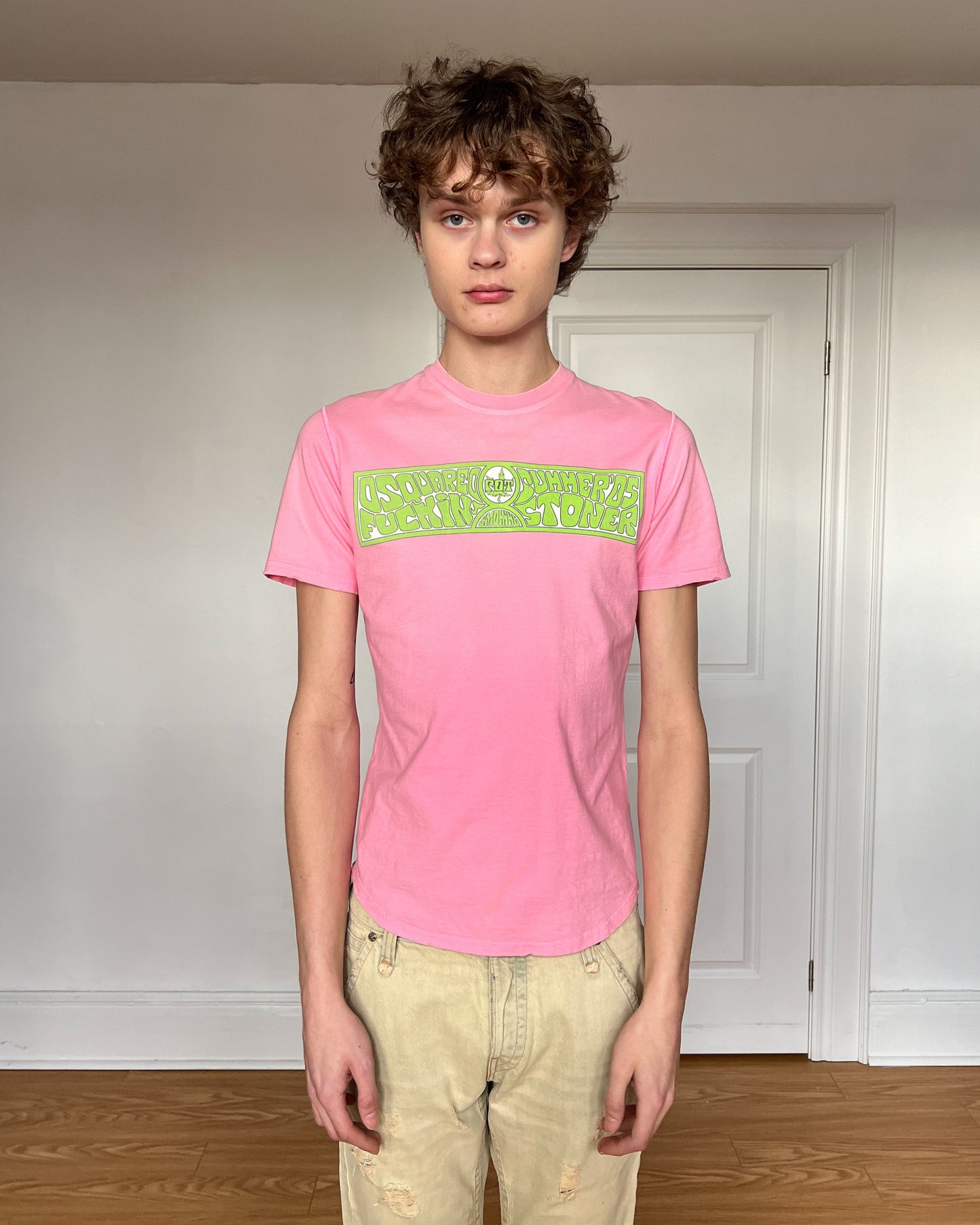 Dsquared² S/S 2005 "F*cking Stoner" T-Shirt