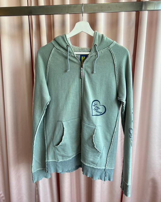 Hysteric Glamour 90's "Love Buzz" Zip Up Hoodie