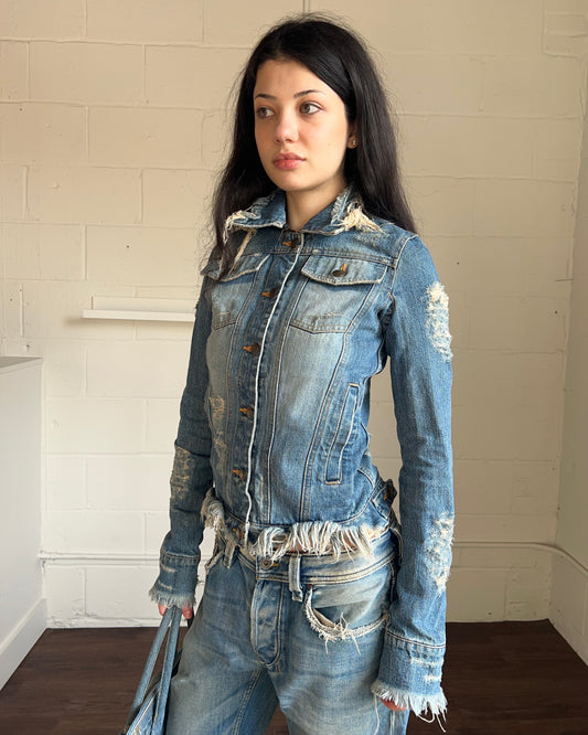 L.G.B. Crash Denim Jacket