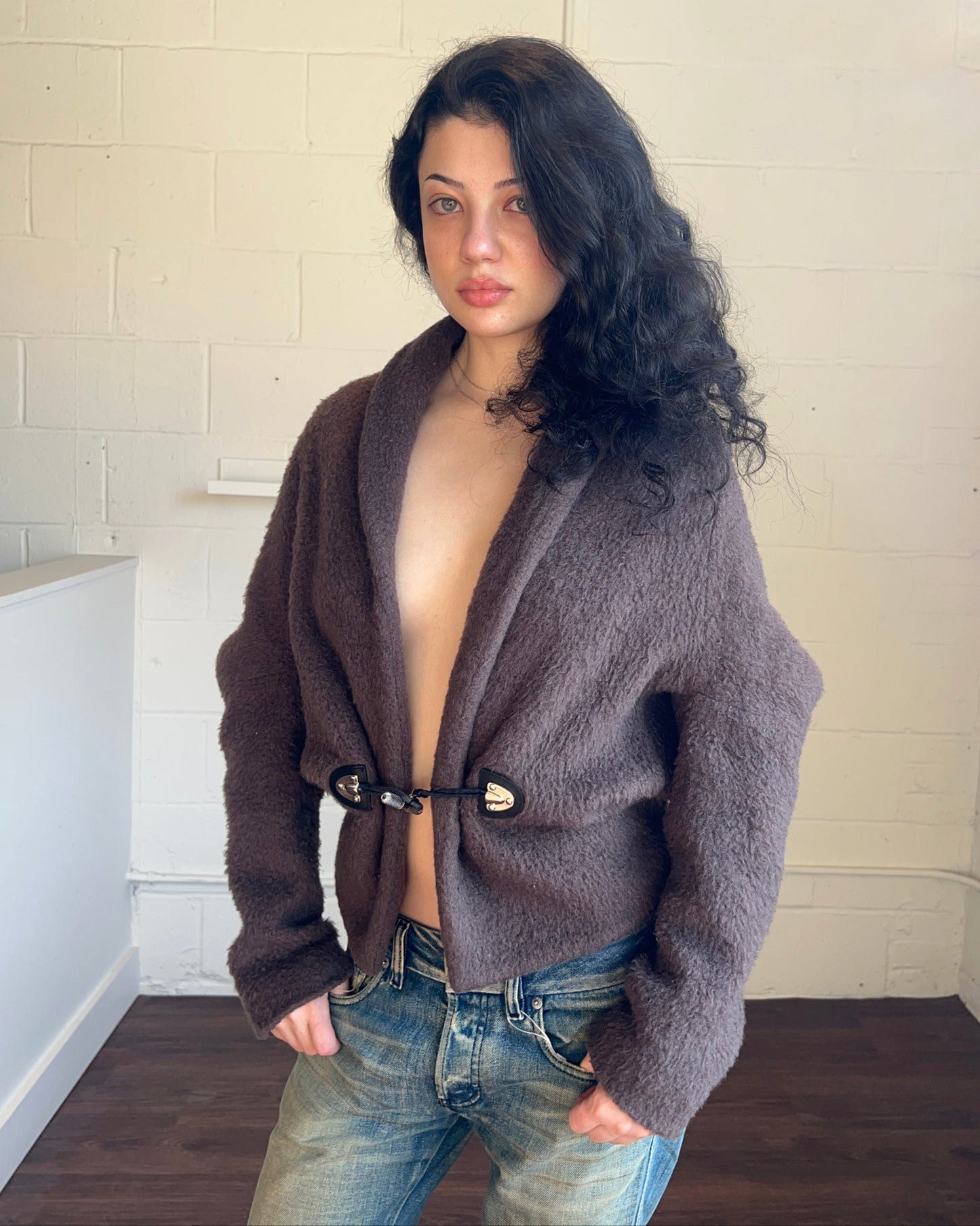 Italian Designer Knit Cardigan