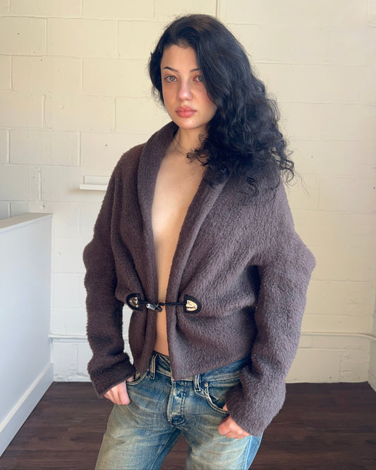 Italian Designer Knit Cardigan