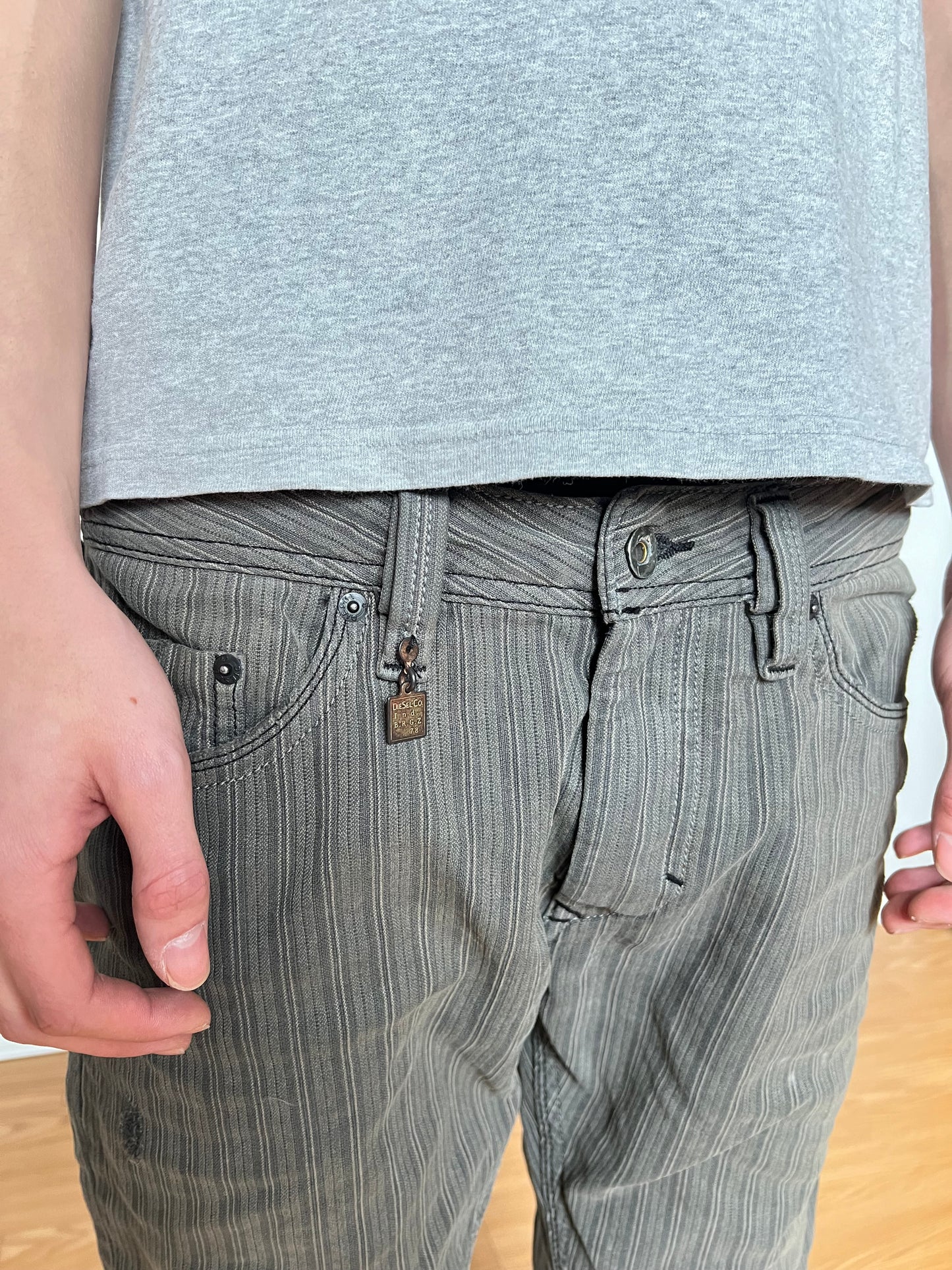 Diesel "Thanaz" Olive Denim