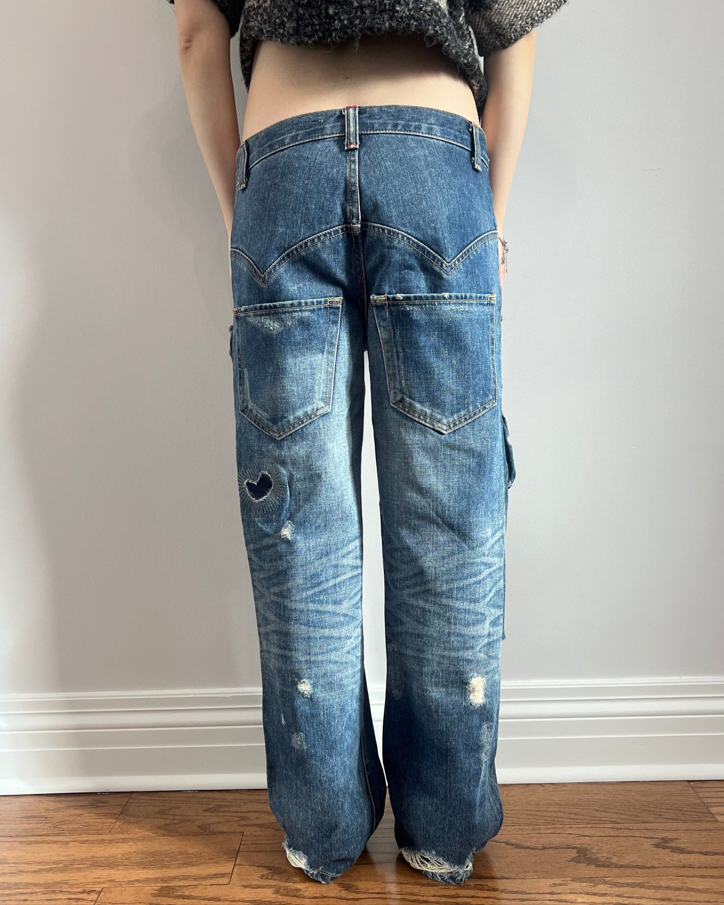 Sunao Kuwahara Cargo Denim