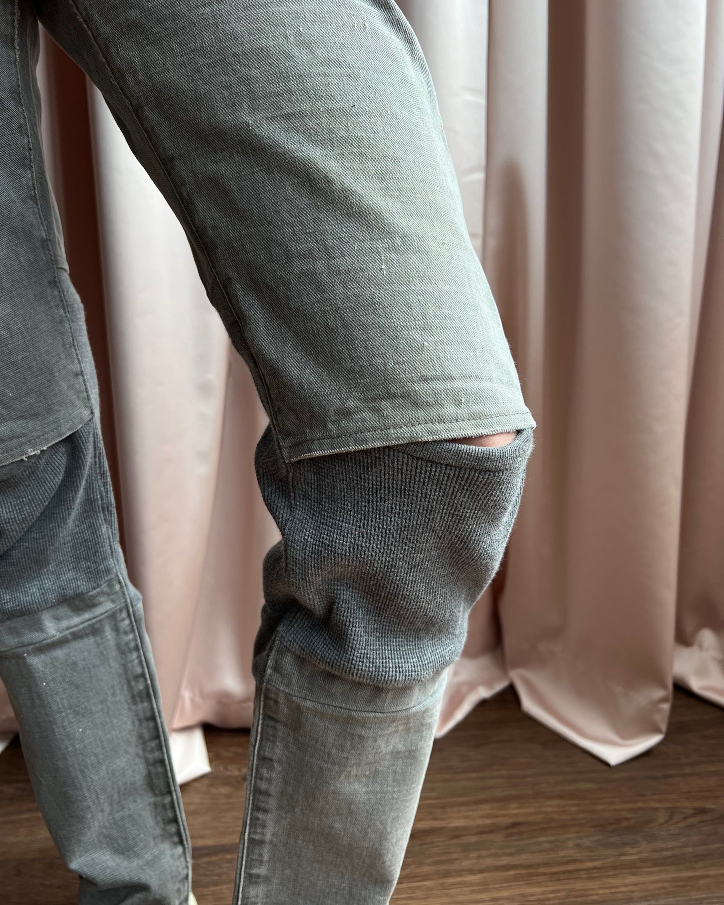 Undercover S/S 2012 Grey Thermal Hybrid Denim