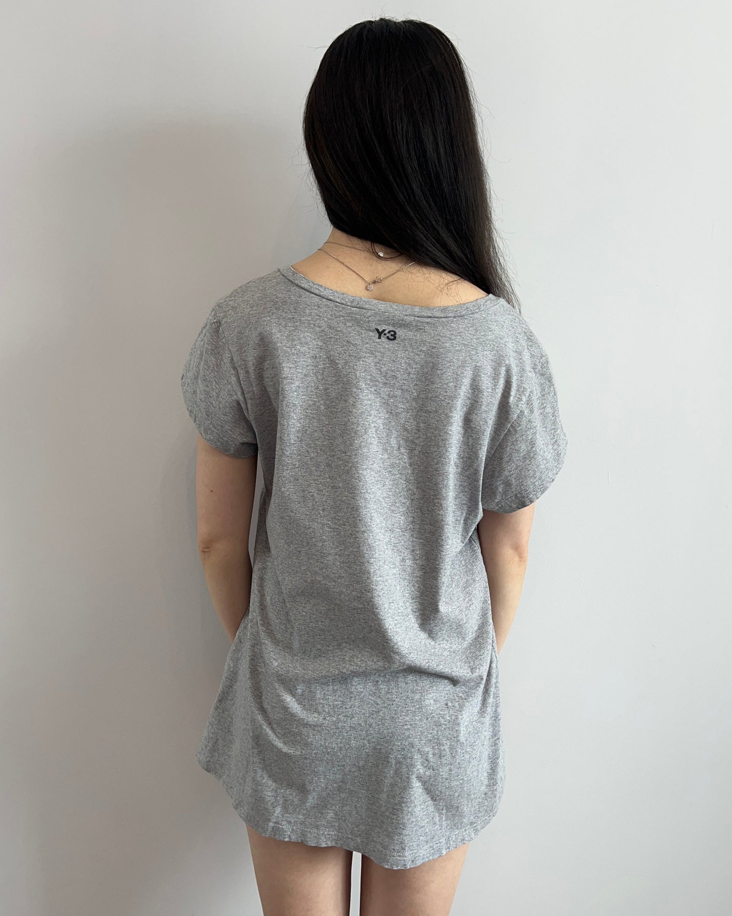 Y-3 F/W 2012 Grey Graphic T-Shirt