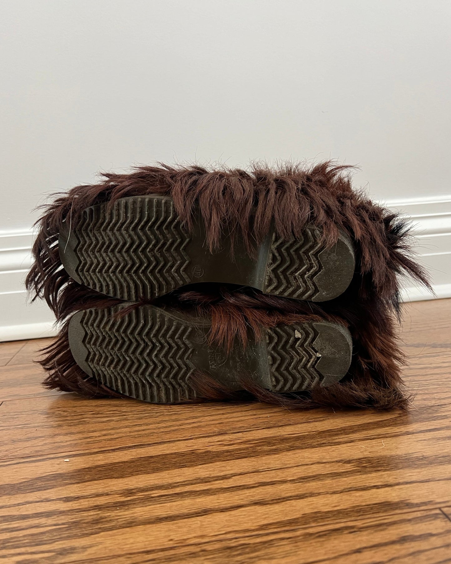 1970’s Après Ski Goat Fur Boots