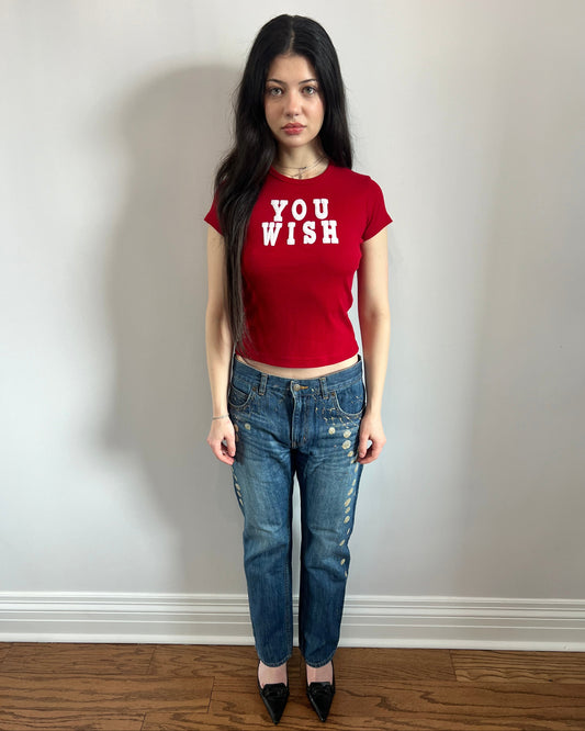 Tsumori Chisato F/W 2013 Glitter Denim