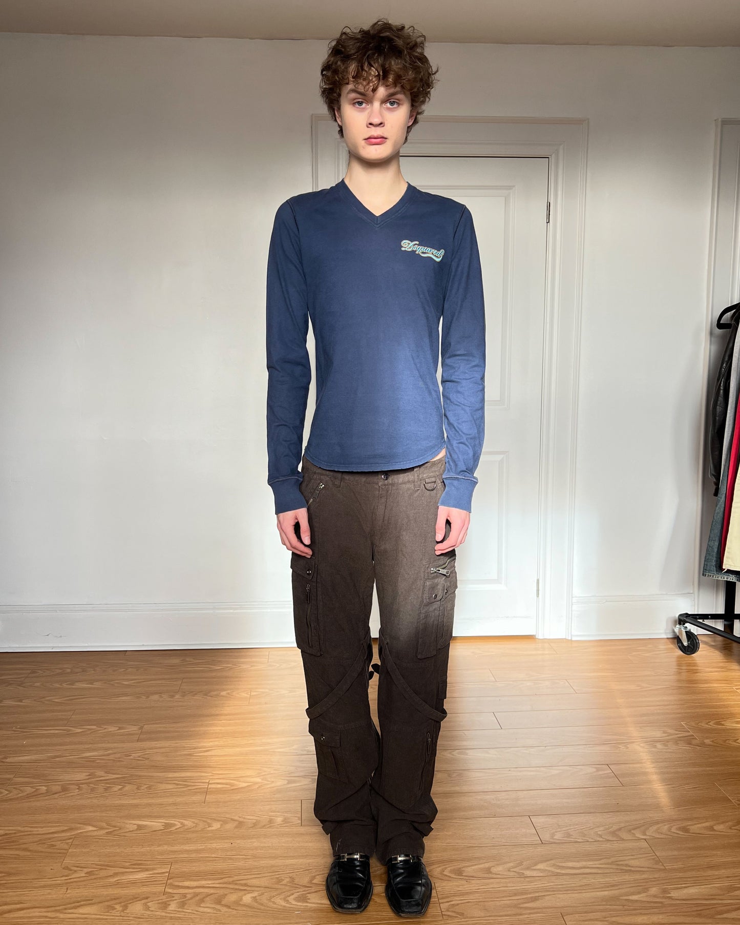Katharine Hamnett London Brown Bondage Cargo Pants