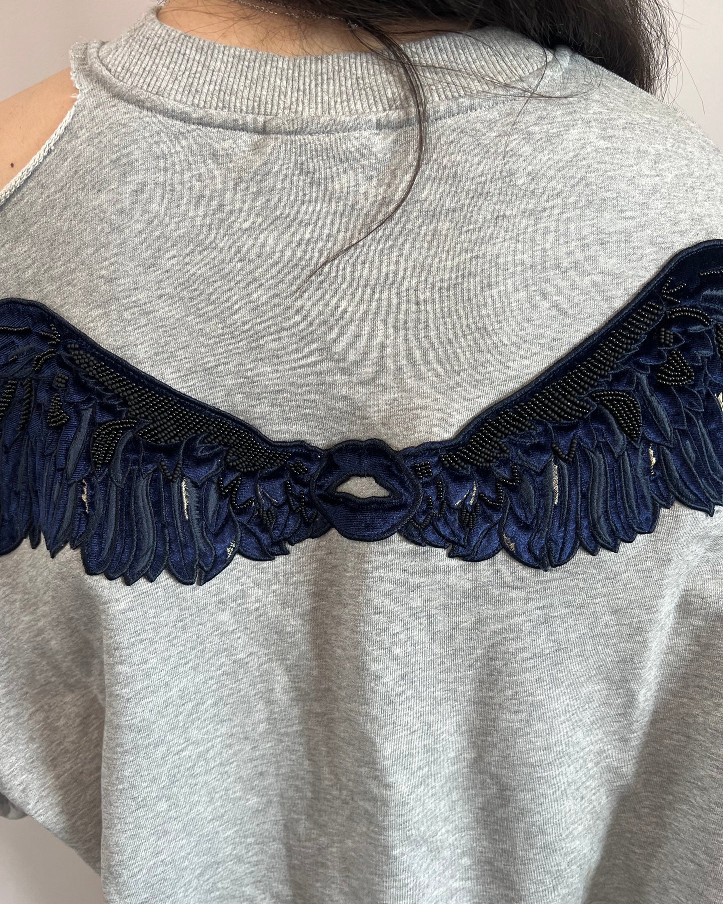 Miss Sixty Angel Wing Crewneck