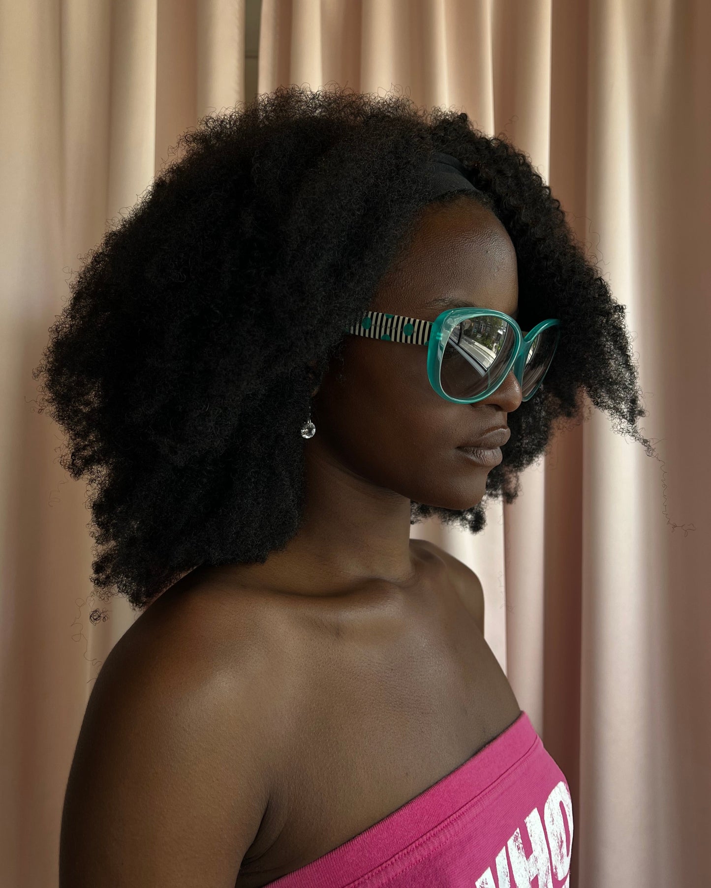 Marc by Marc Jacobs Teal Polka Dot Sunglasses