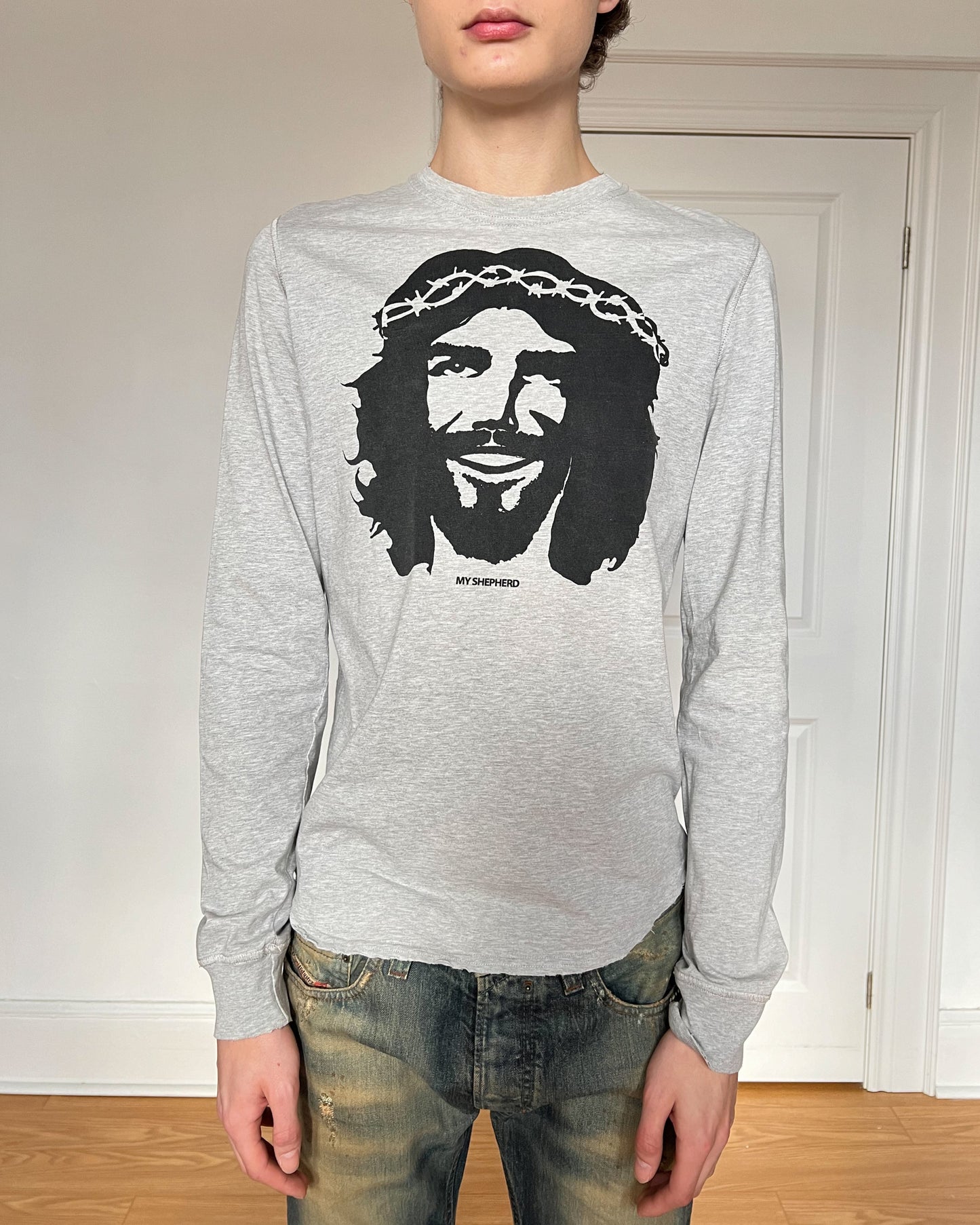 Dsquared² F/W 2005 Che Jesus Long Sleeve T-Shirt