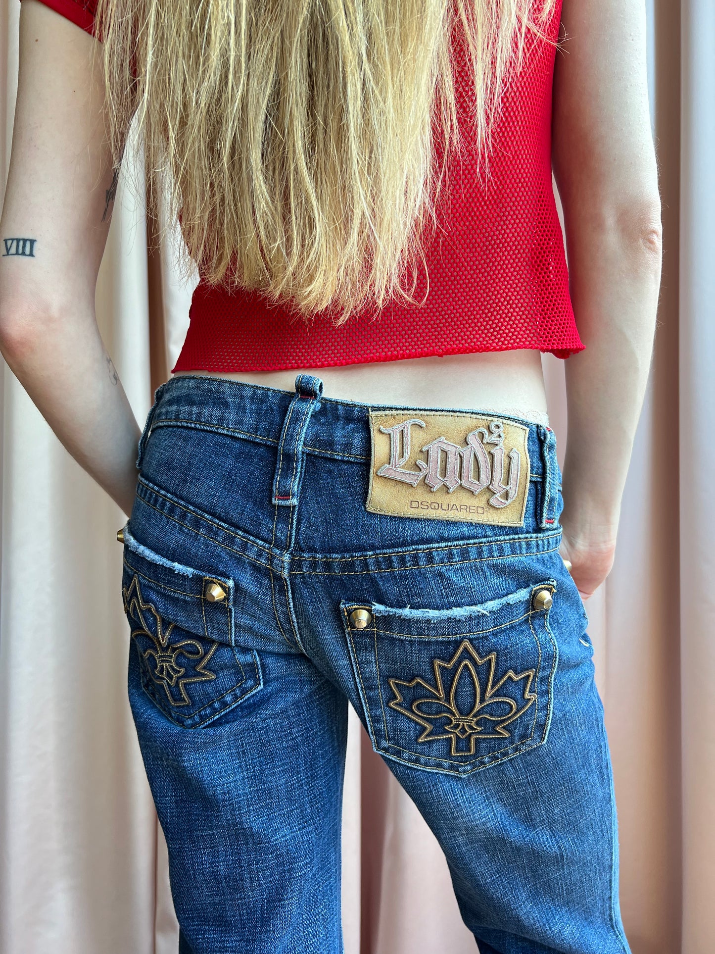 Dsquared² F/W 2006 Low Rise Flare Leg Denim