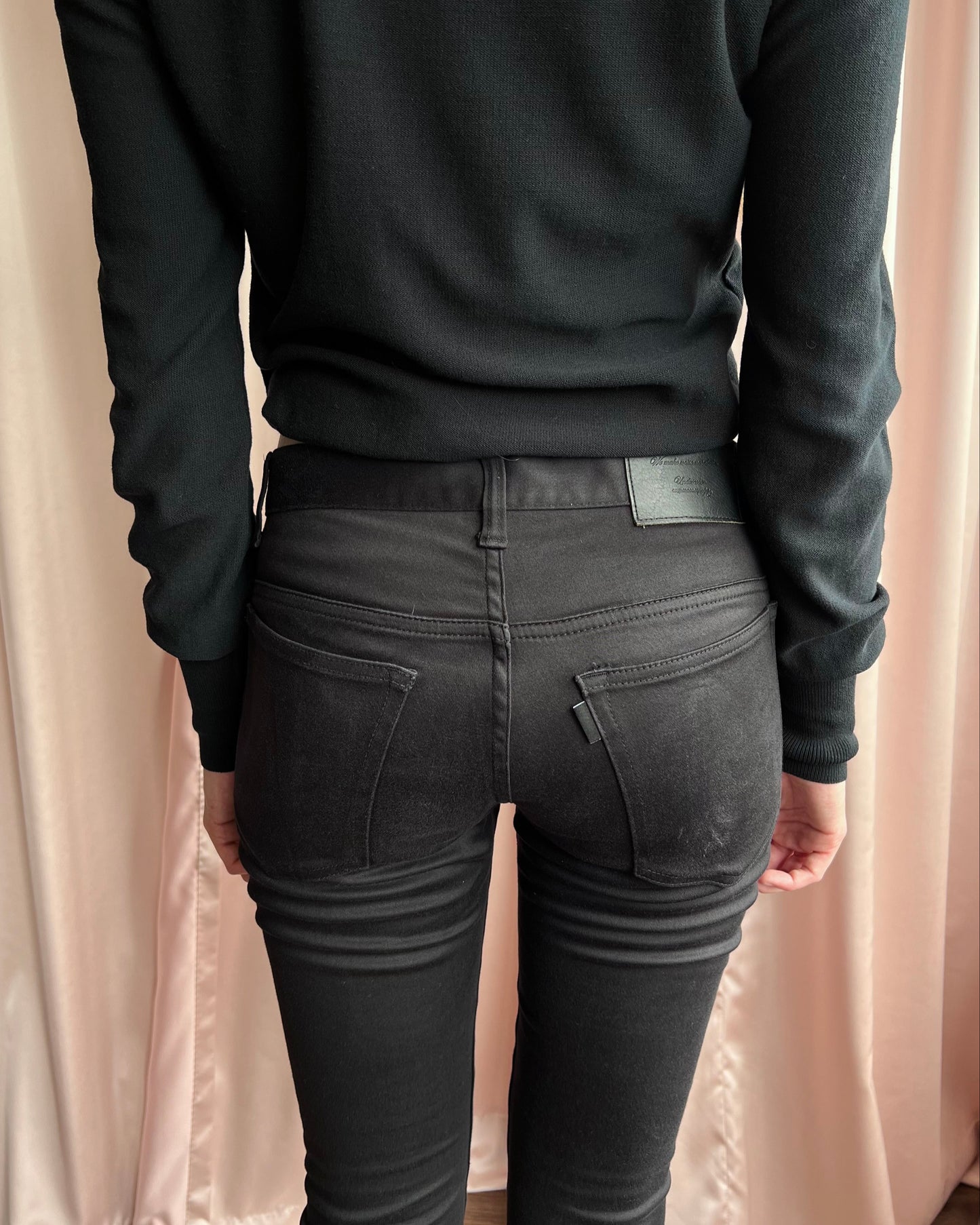Undercover S/S 2014 "God Dog" Embroidered Black Pants