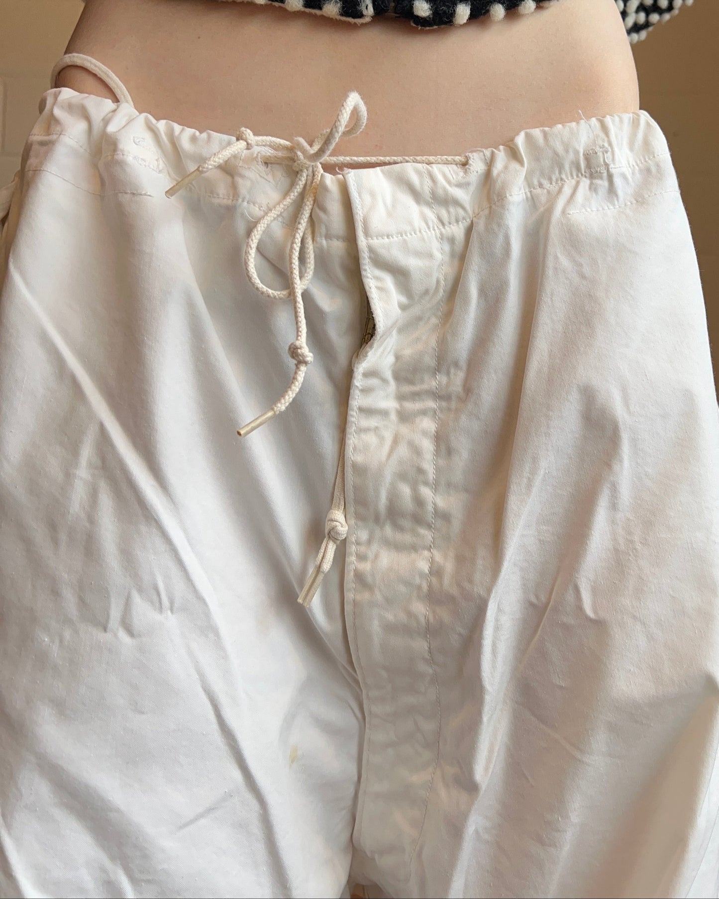 90's US Military White Over Pants