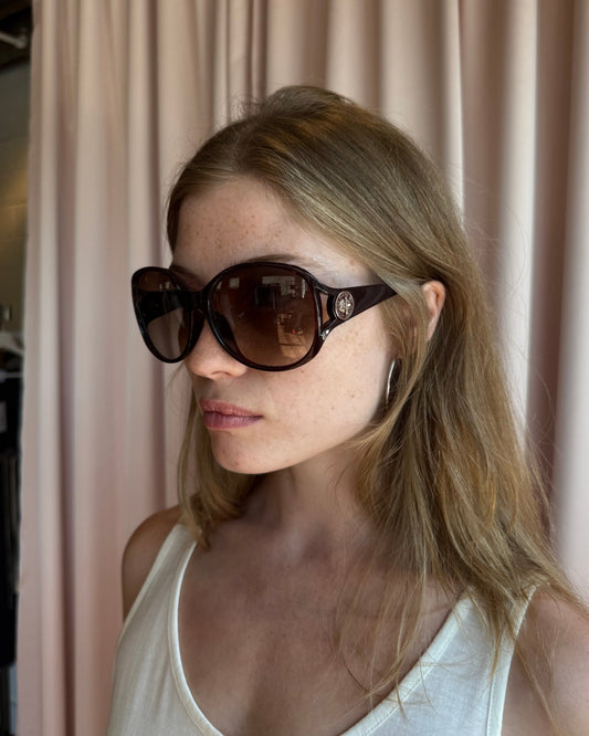 Marc by Marc Jacobs Dark Red Sunglasses