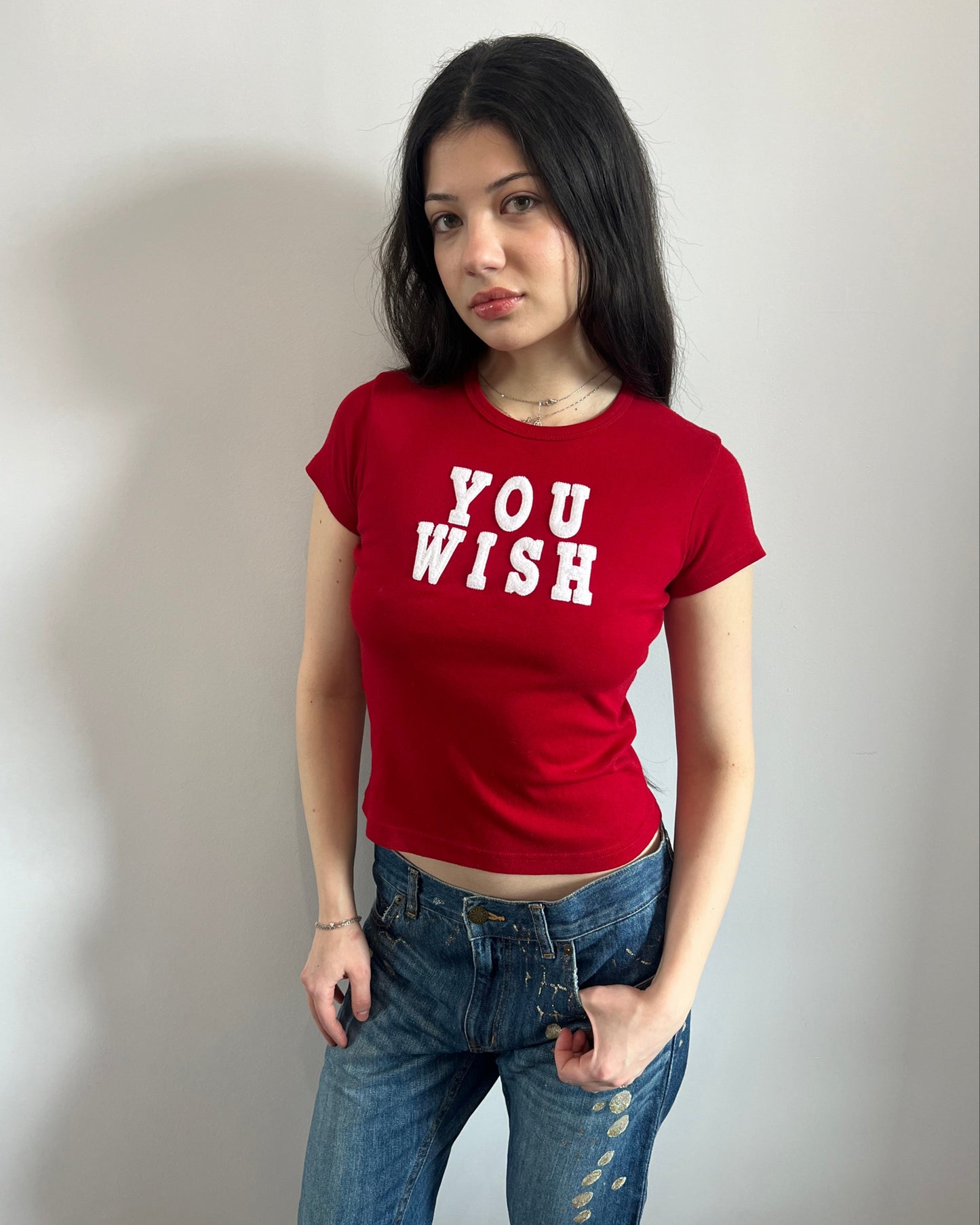 "You Wish" 2000's Baby Tee