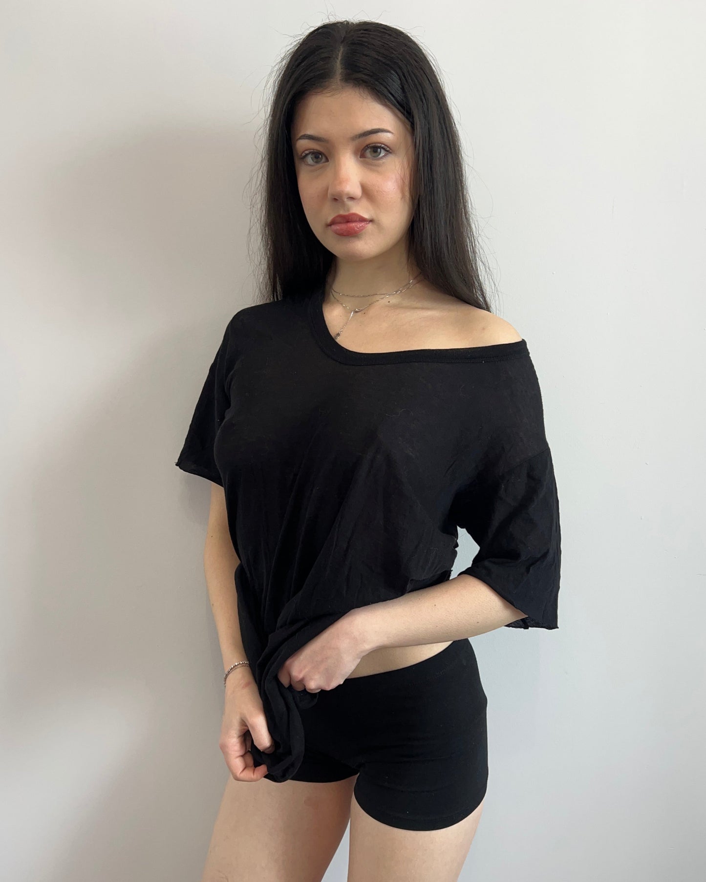 Rick Owens Anthem S/S 2011 Black T-Shirt