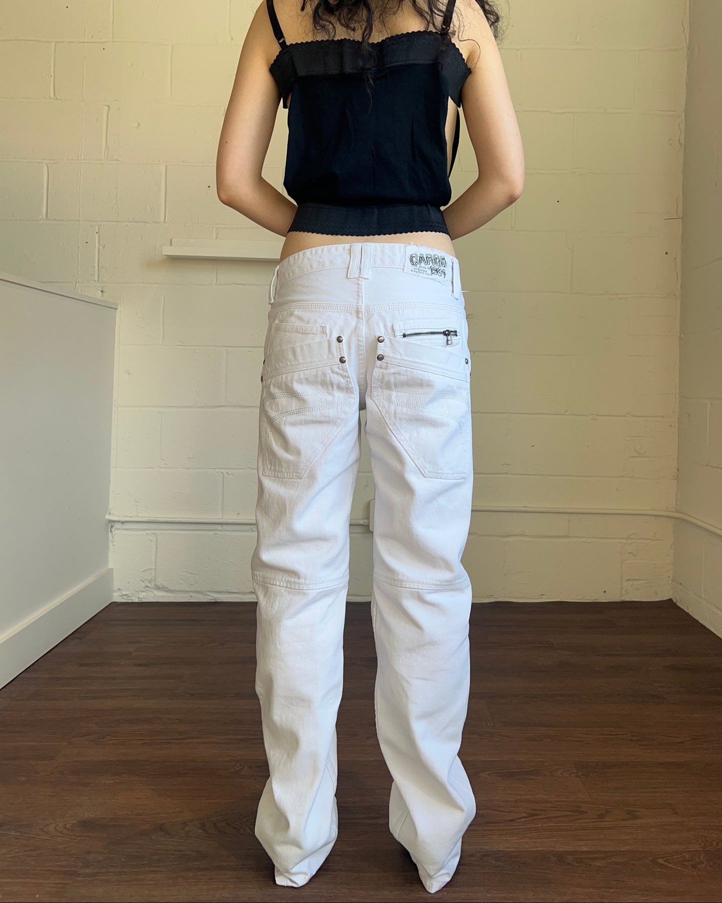 White Baggy Denim