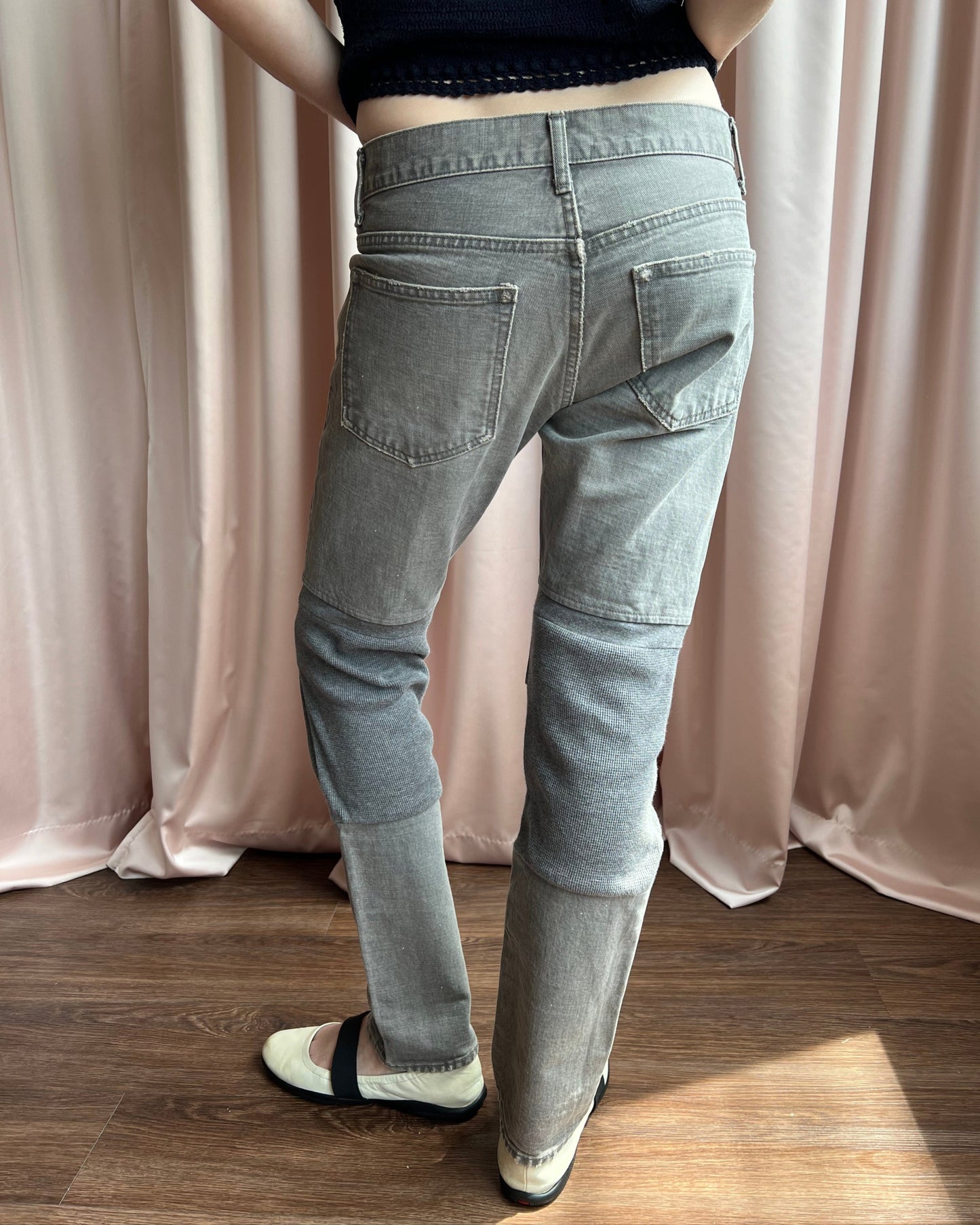 Undercover S/S 2012 Grey Thermal Hybrid Denim