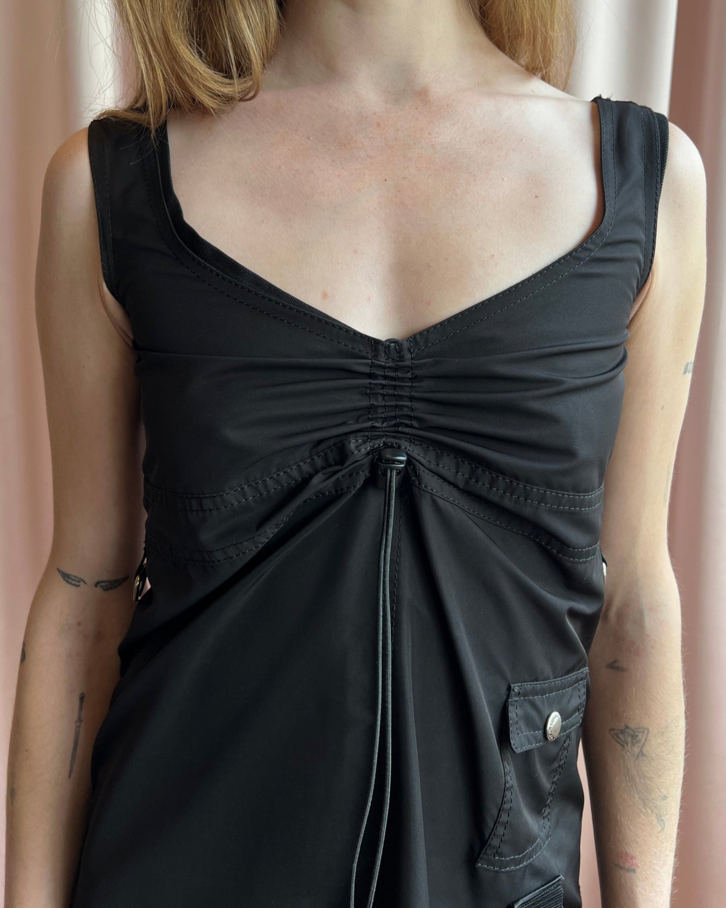 Junya Watanabe MAN S/S 2005 Black Utility Dress