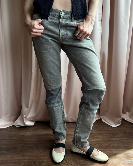 Undercover S/S 2012 Grey Thermal Hybrid Denim