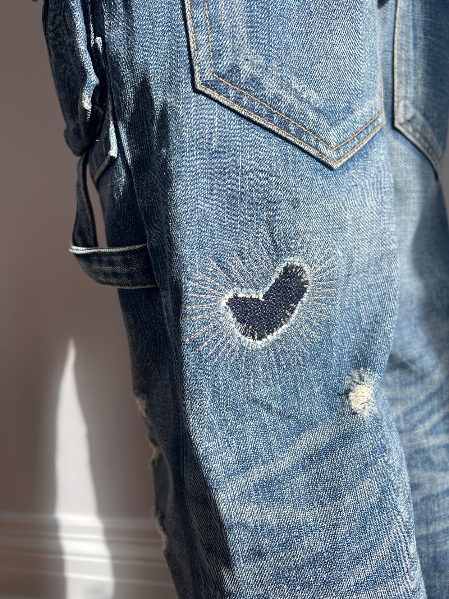 Sunao Kuwahara Cargo Denim