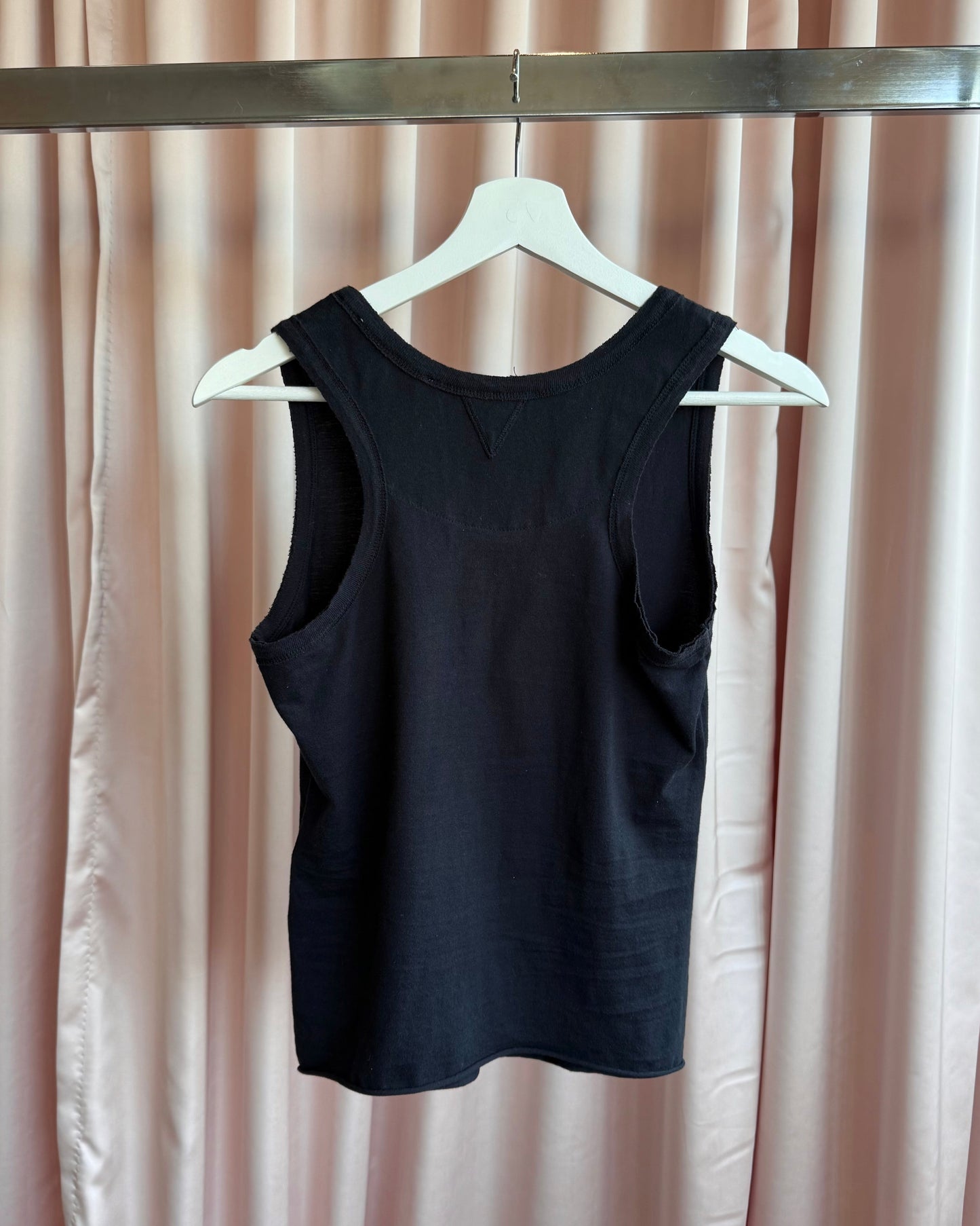 See by Chloé “I Love Chloé” Black Tank Top