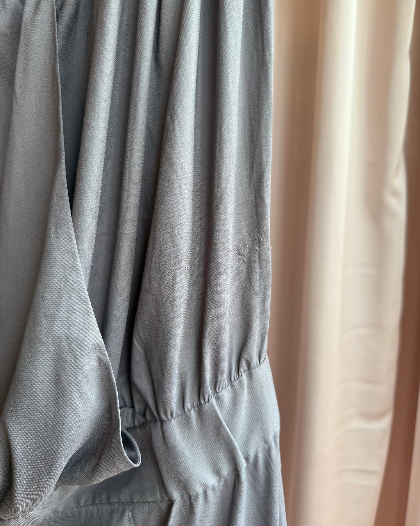 Anne Valerie Hash S/S 2008 Grey Strapless Jumpsuit