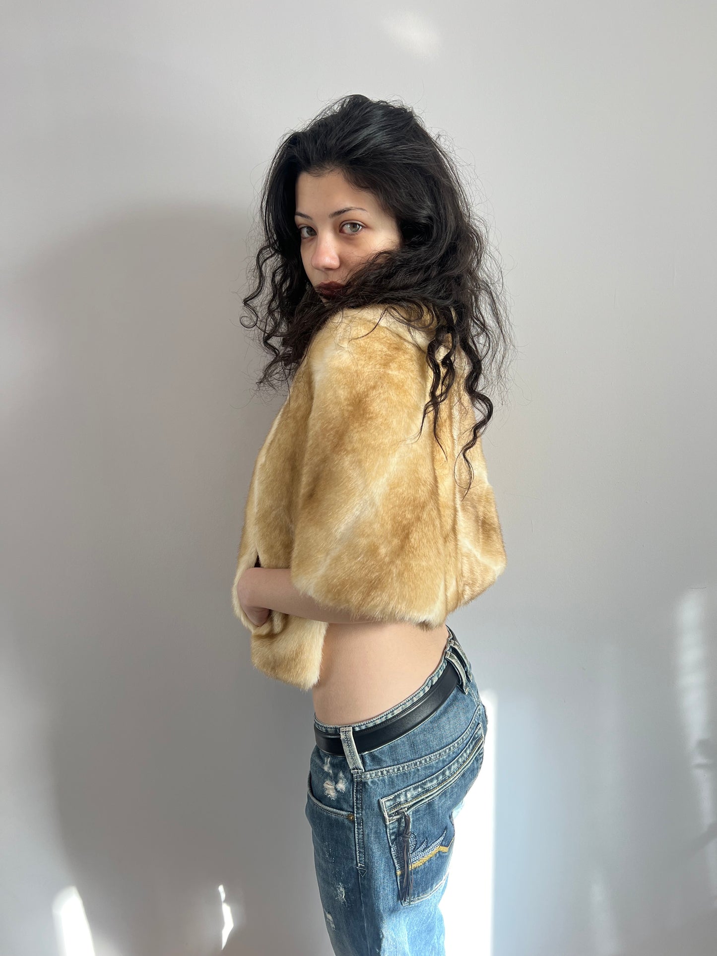 Faux Fur Stole