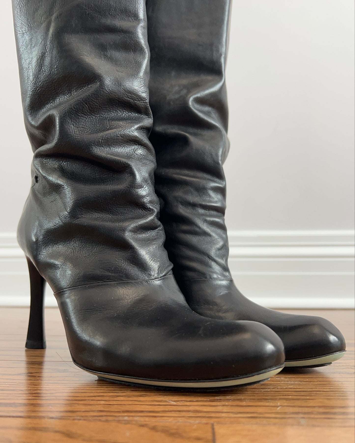 Costume National Leather Boots