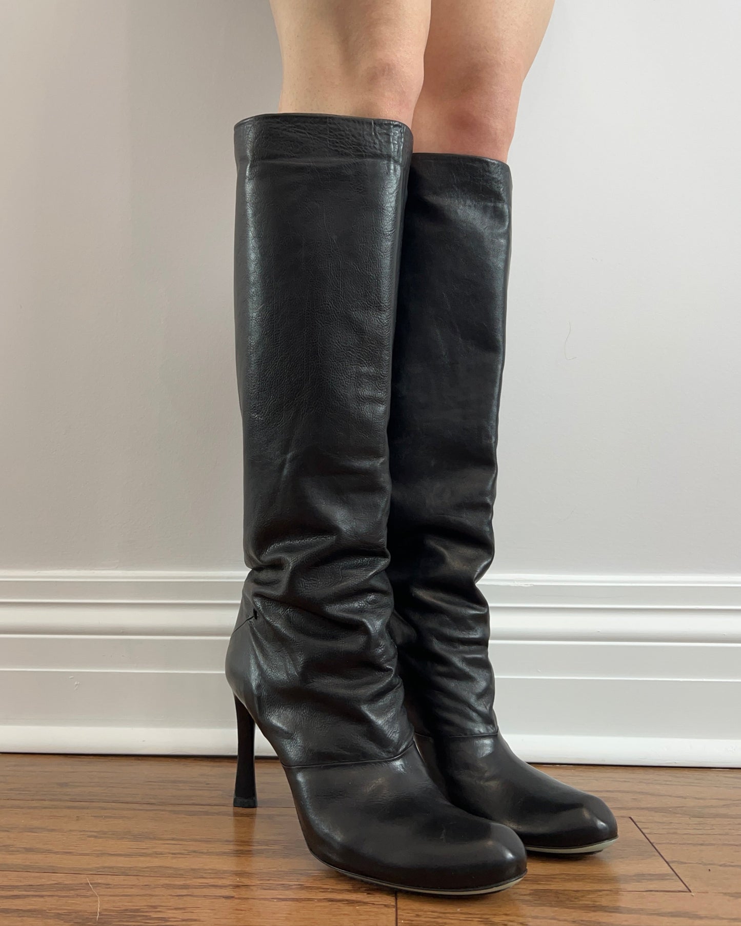 Costume National Leather Boots