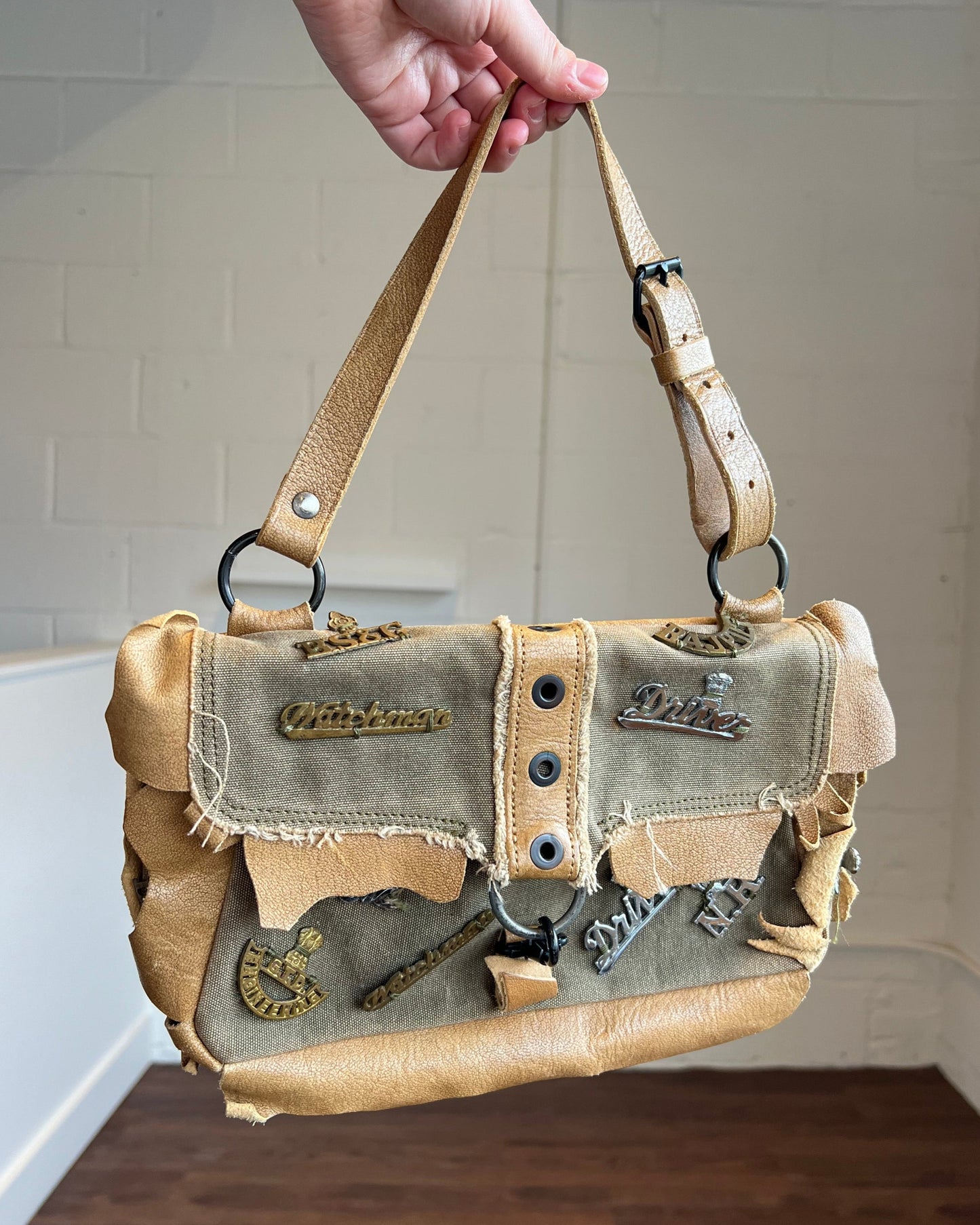 French Brand Cargo Handbag