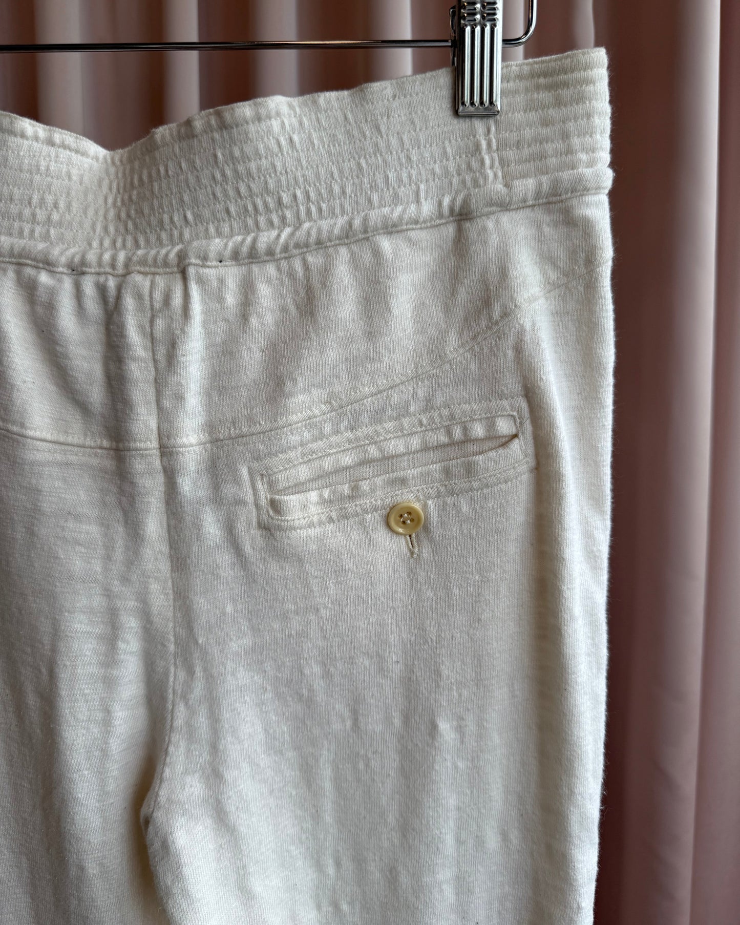 Isabel Marant Muslin Cotton Lace Up Drawstring Pants