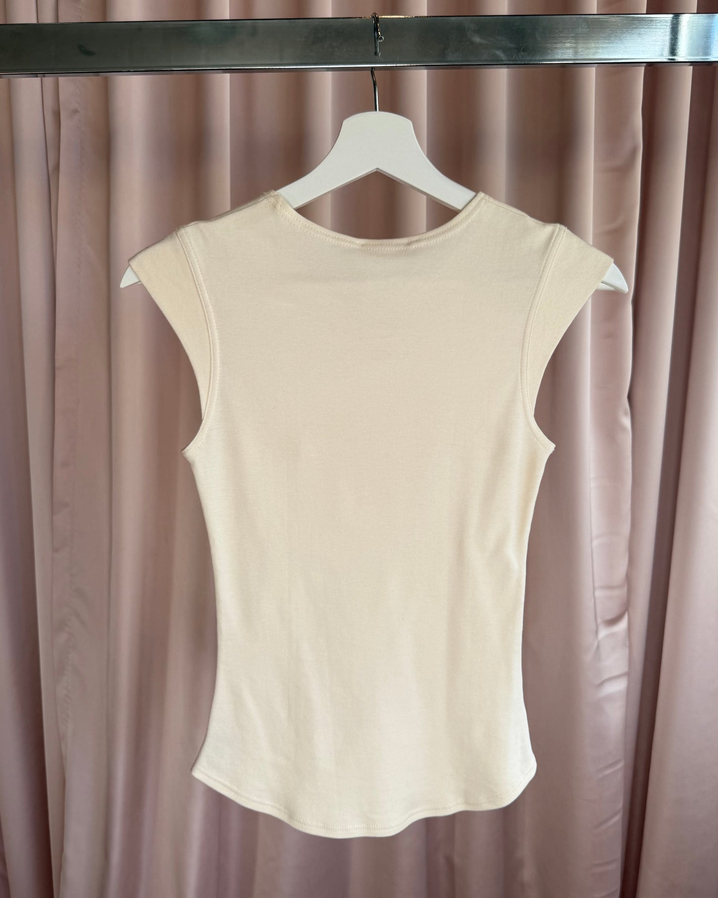 Chloé S/S 1999 by Stella McCartney “I Love You” Glitter Graphic Top