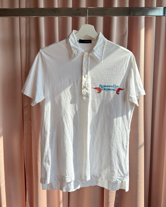 Dsquared S/S 2005 “Freddy’s Fish Shack” Polo Shirt