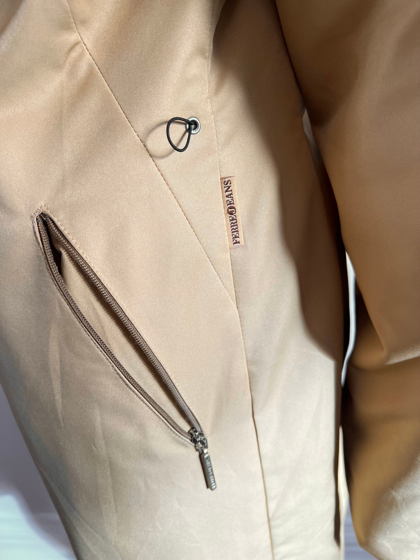 Gianfranco Ferre Jeans Faux Fur Collar Coat