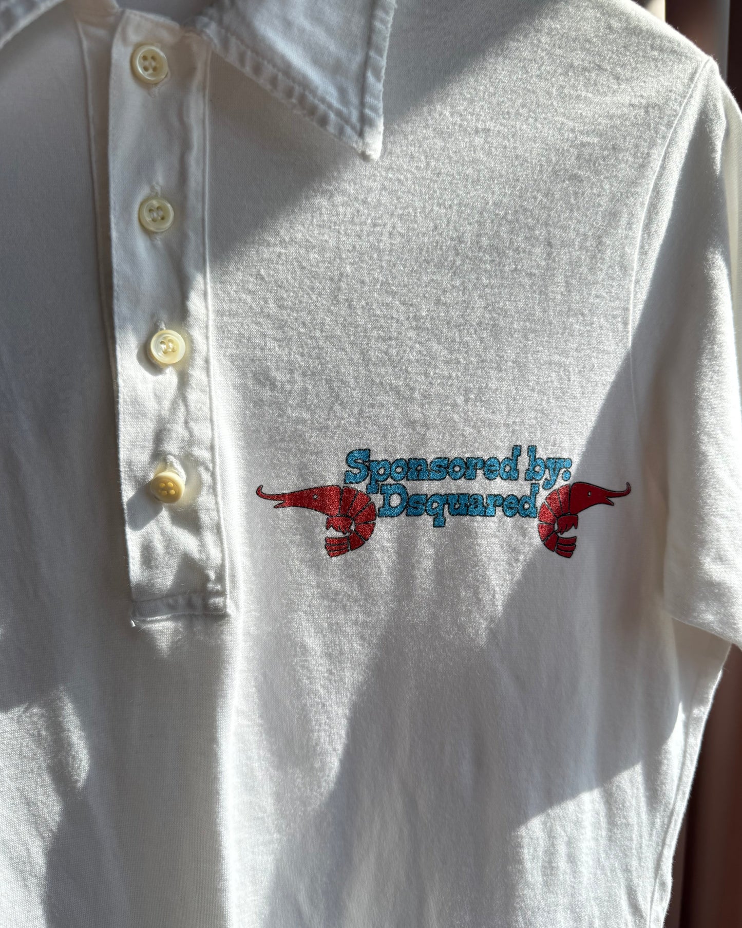 Dsquared S/S 2005 “Freddy’s Fish Shack” Polo Shirt