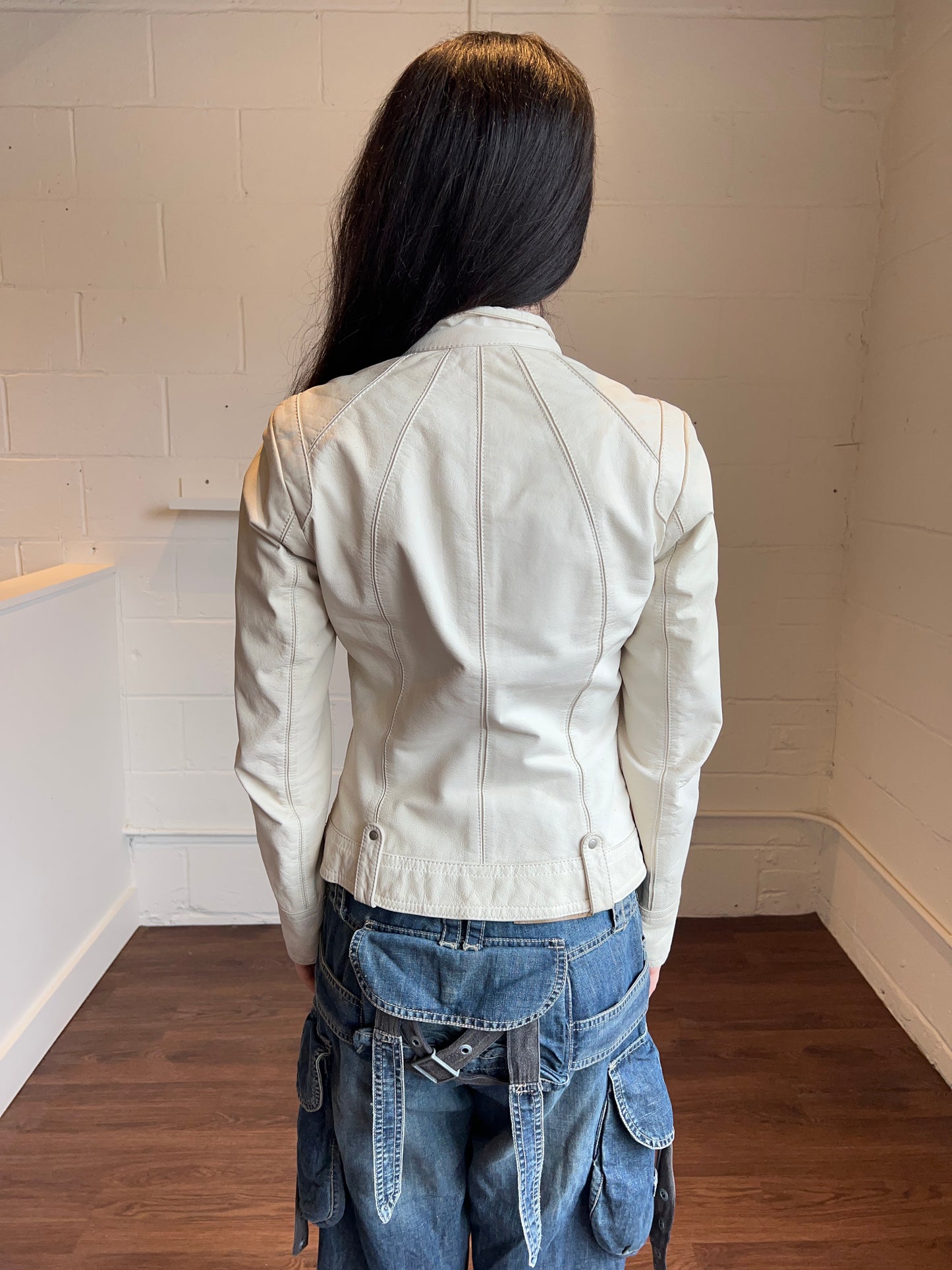 Genuine Leather Moto Jacket