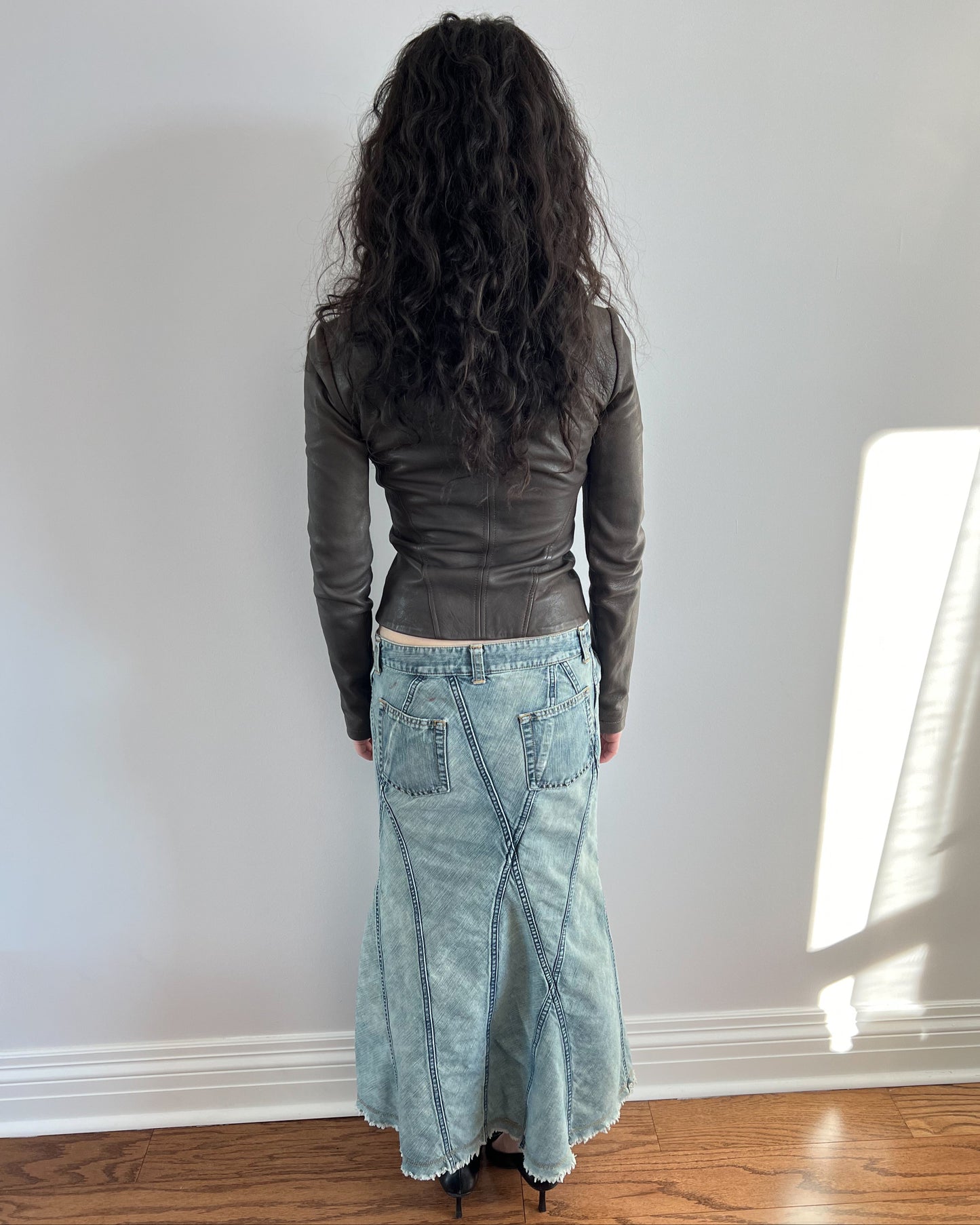 Junya Watanabe MAN Denim Mermaid Maxi Skirt