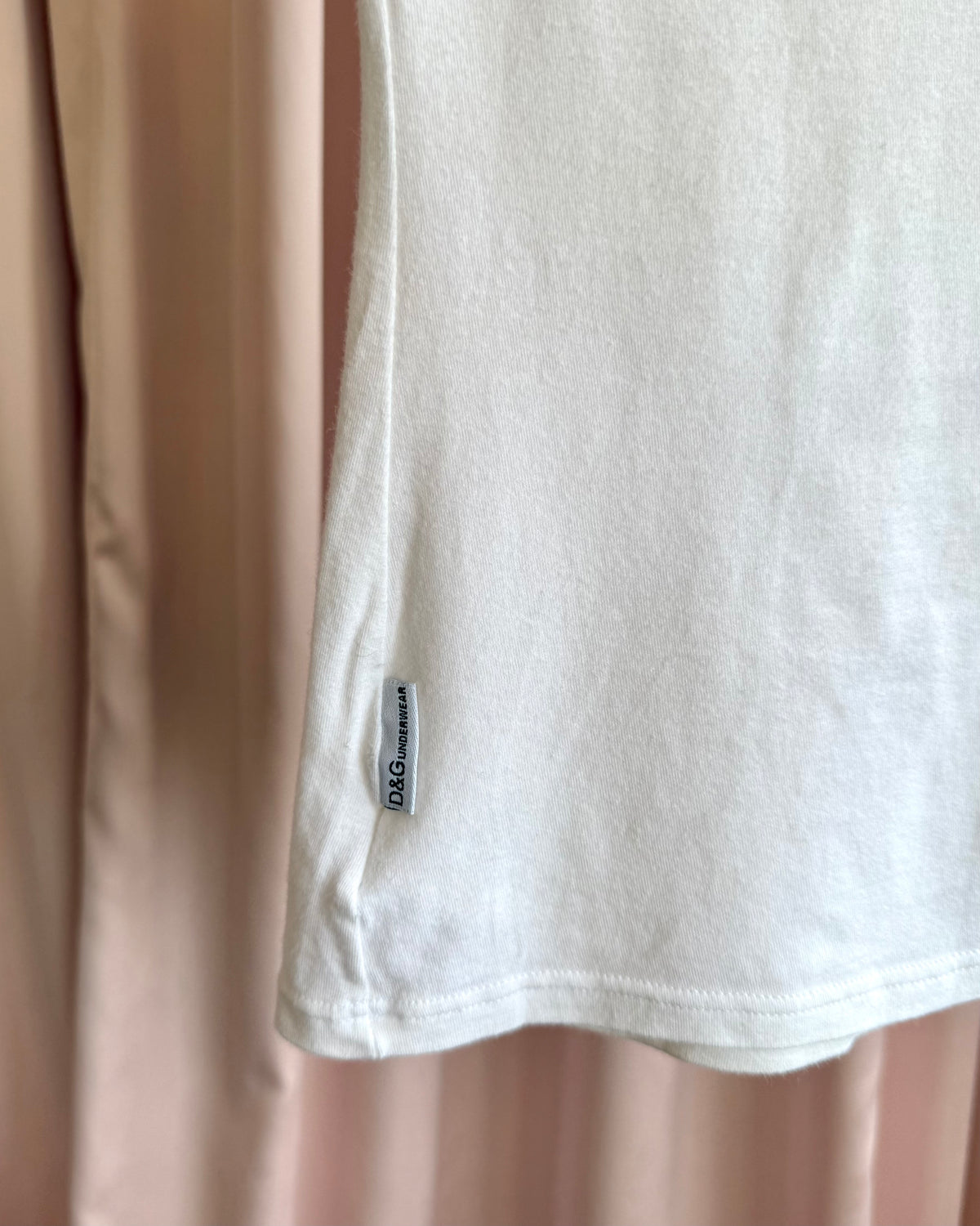 D&G Underwear "Love to Love" Graphic Ringer T-Shirt