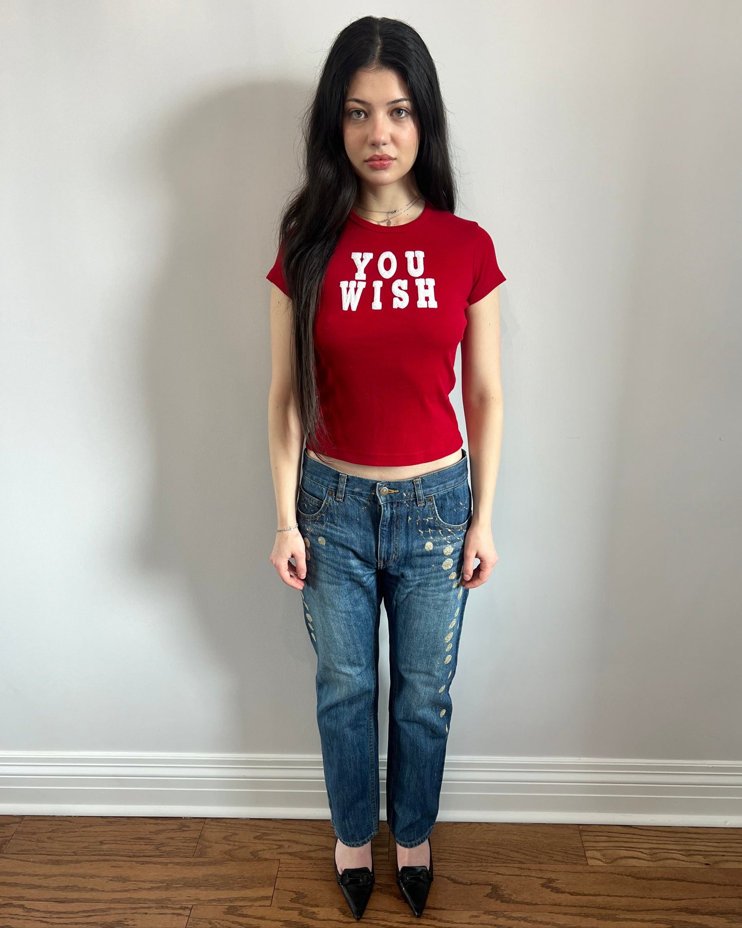 "You Wish" 2000's Baby Tee