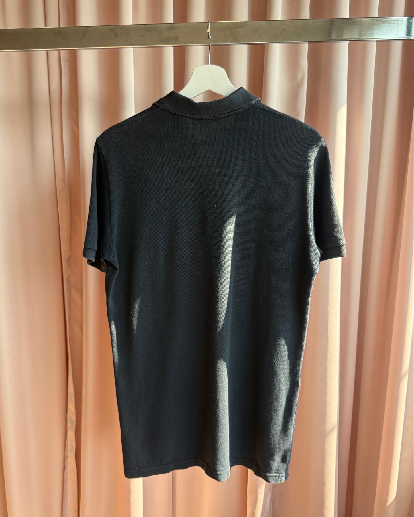 Dsquared² Logo Patch Black Polo Shirt