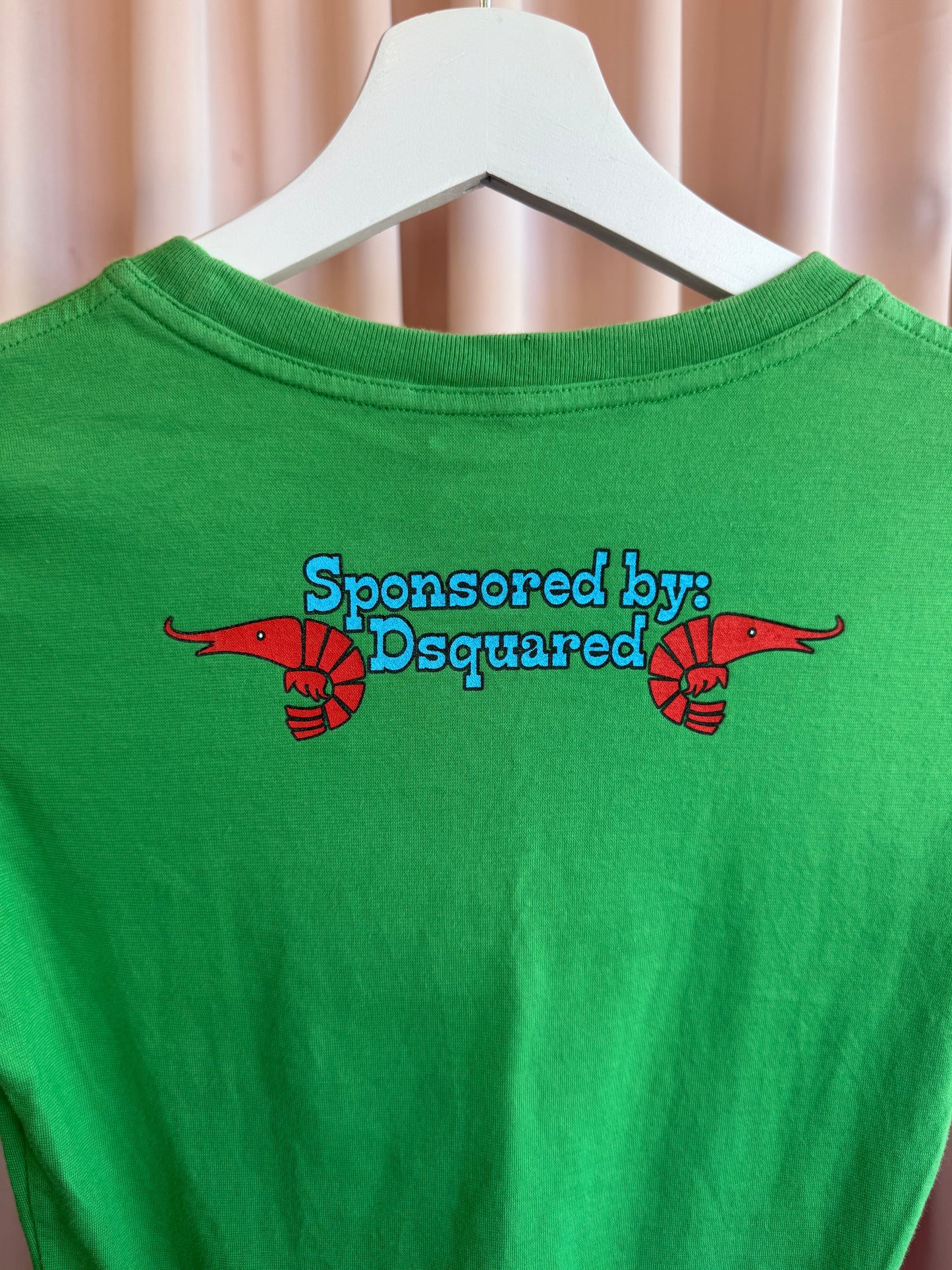 Dsquared² S/S 2005 "Freddy's Fish Shack" Graphic Green T-Shirt