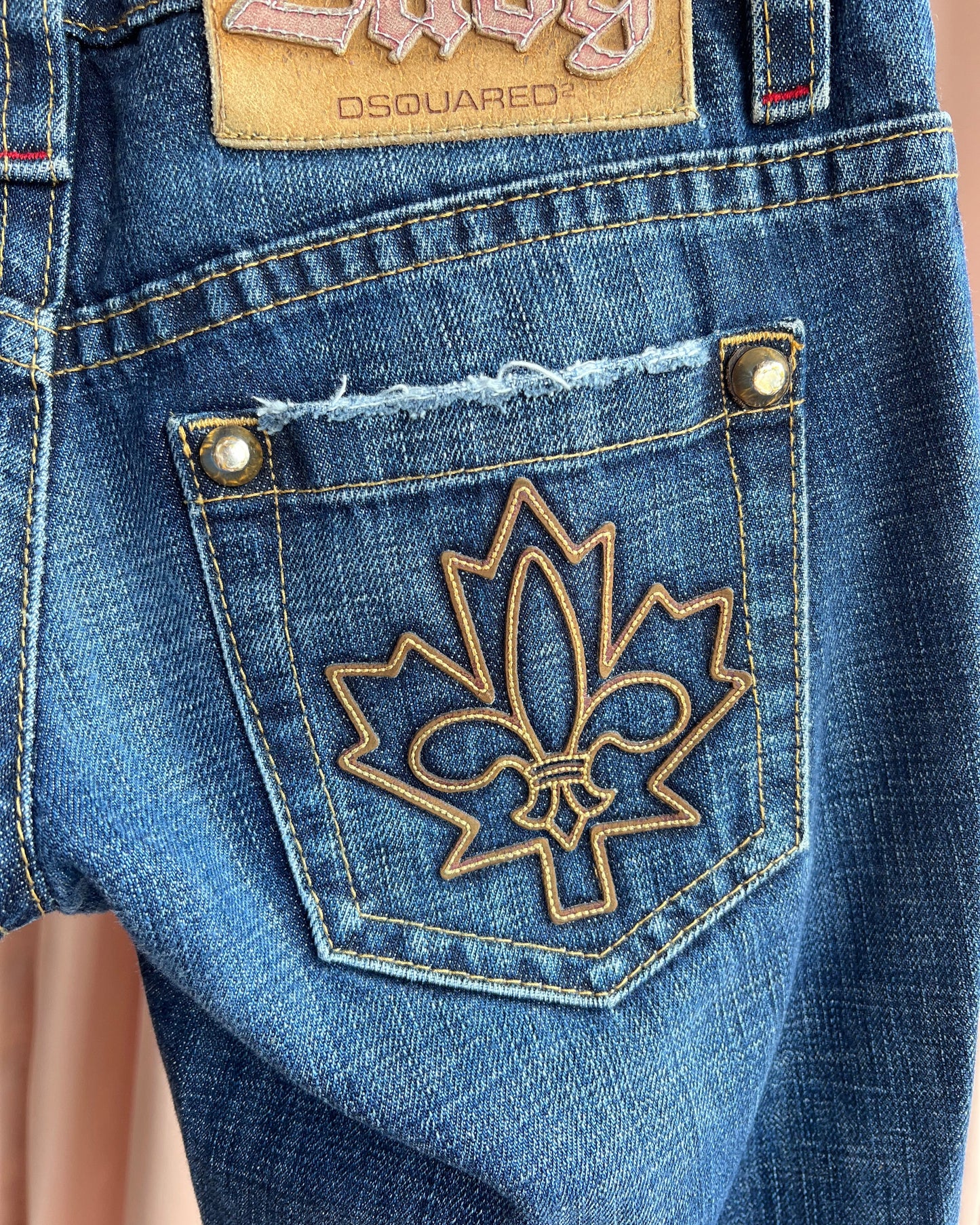 Dsquared² F/W 2006 Low Rise Flare Leg Denim