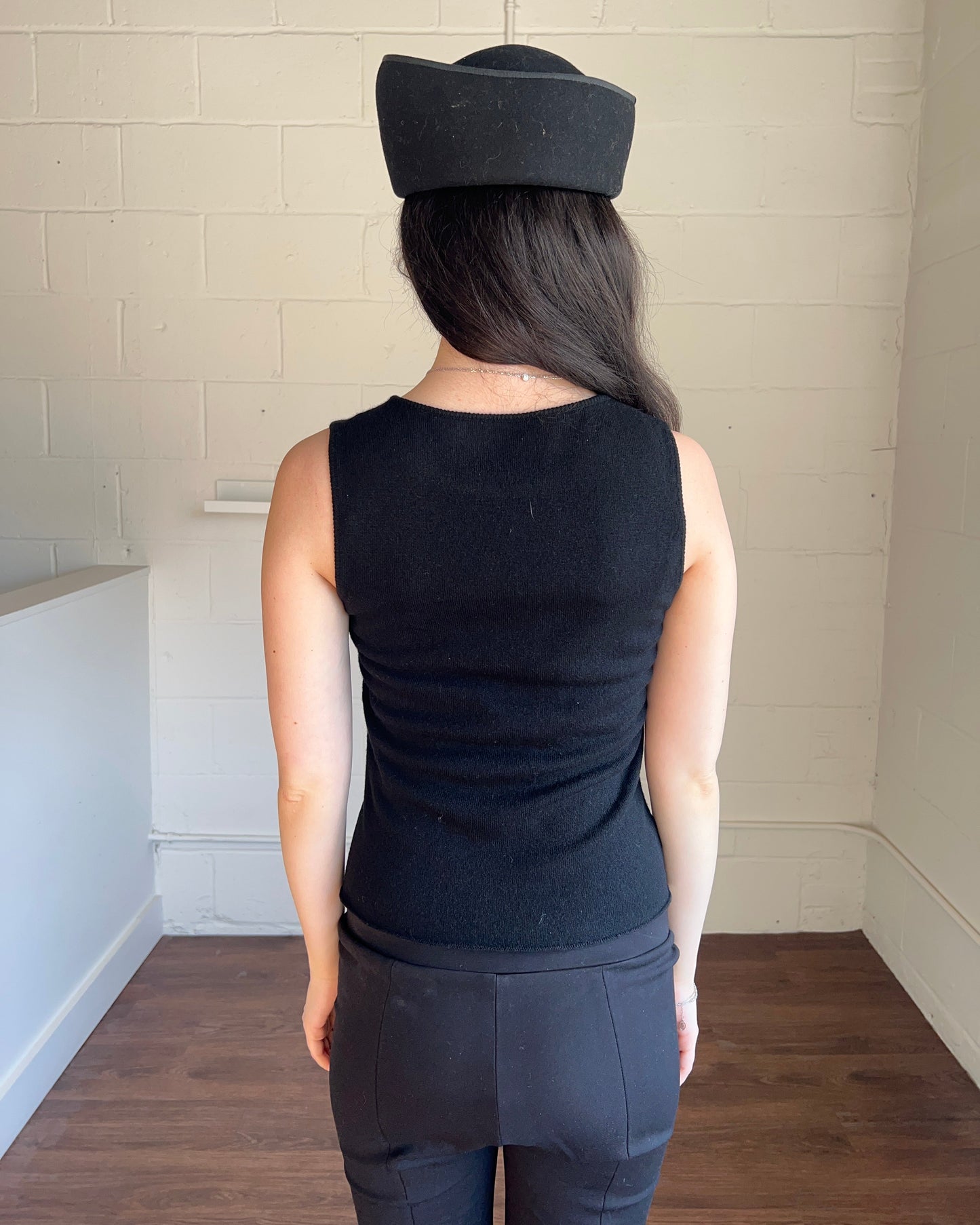 French Designer Cashmere Star Vest