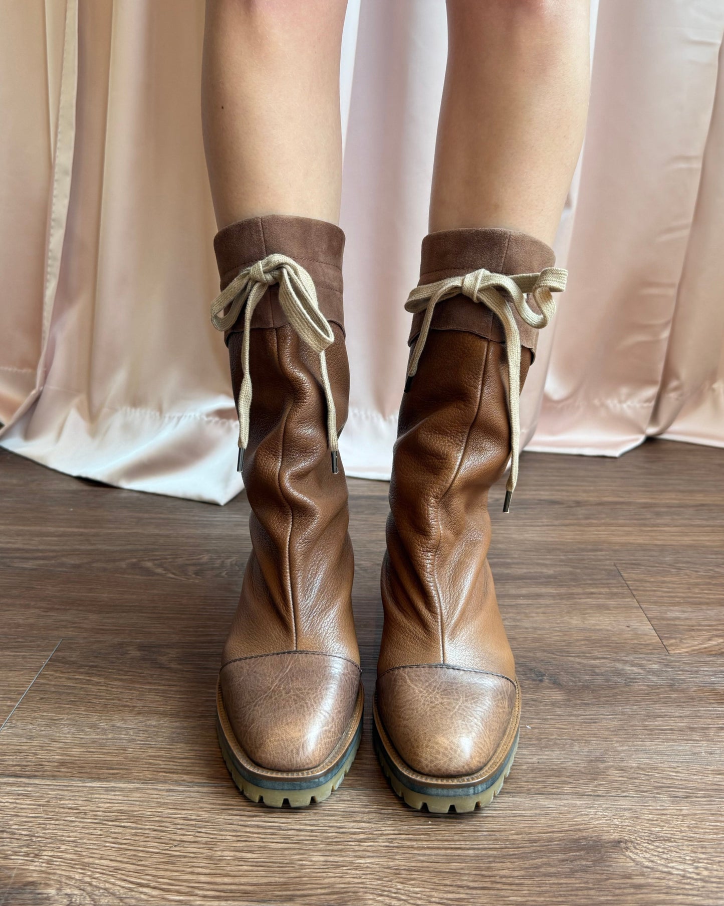 Vivienne Westwood Brown Leather Boots