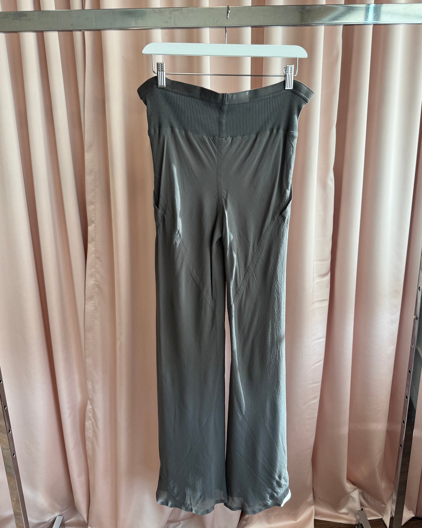 Rick Owens 2000’s Olmar & Mirta Dust Bias Silk Pants